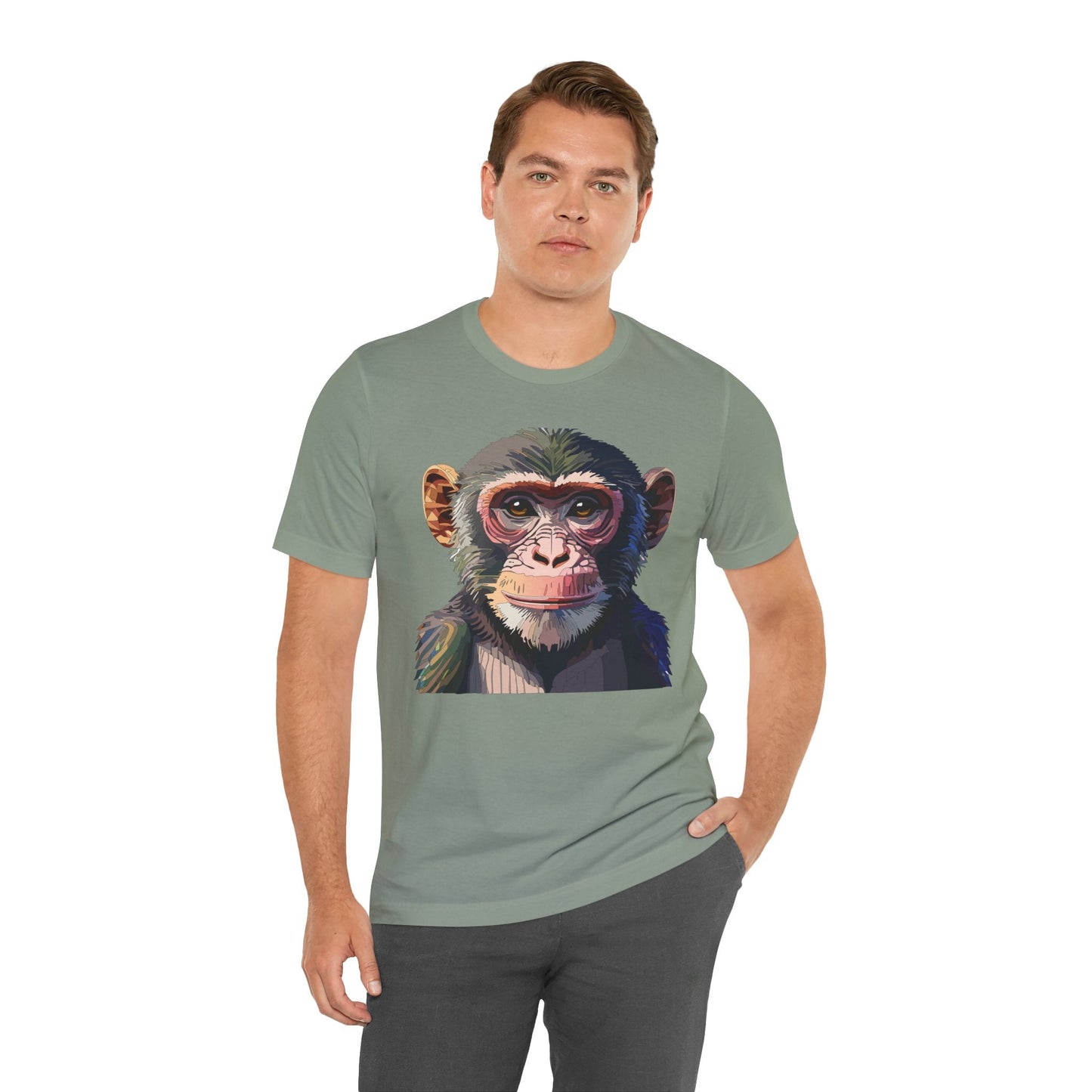 Unisex Animal Shirt Gildan Softstyle Tee With Wild Animals Art Design Premium Comfort