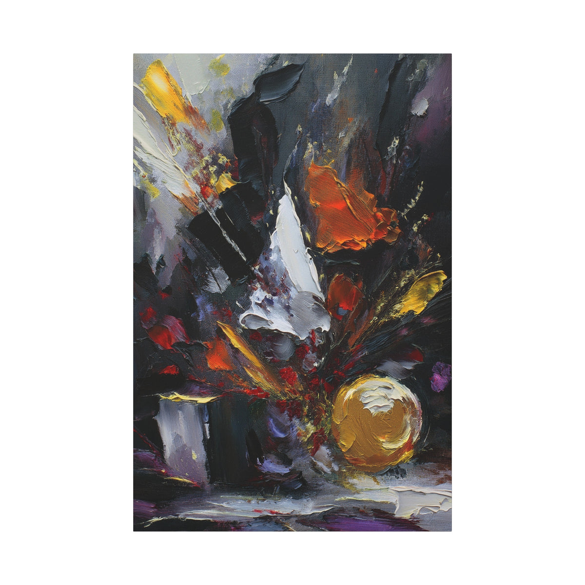 Abstract Oil Painting Print Canvas 20x24,20x30,24x30 24x32,24x36,30x40 32x48,36x48,40x60 Pine-Wood Inner Frame ABS-74