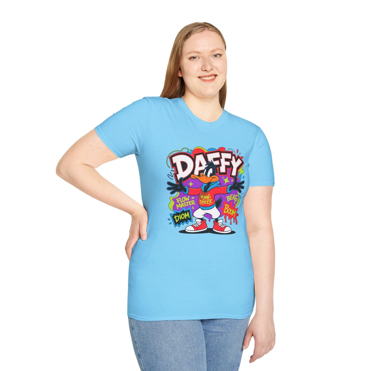 Funny Animals Cartoon T Shirt With Animation Design Gildan Softstyle 64000 Unisex Tee Collection