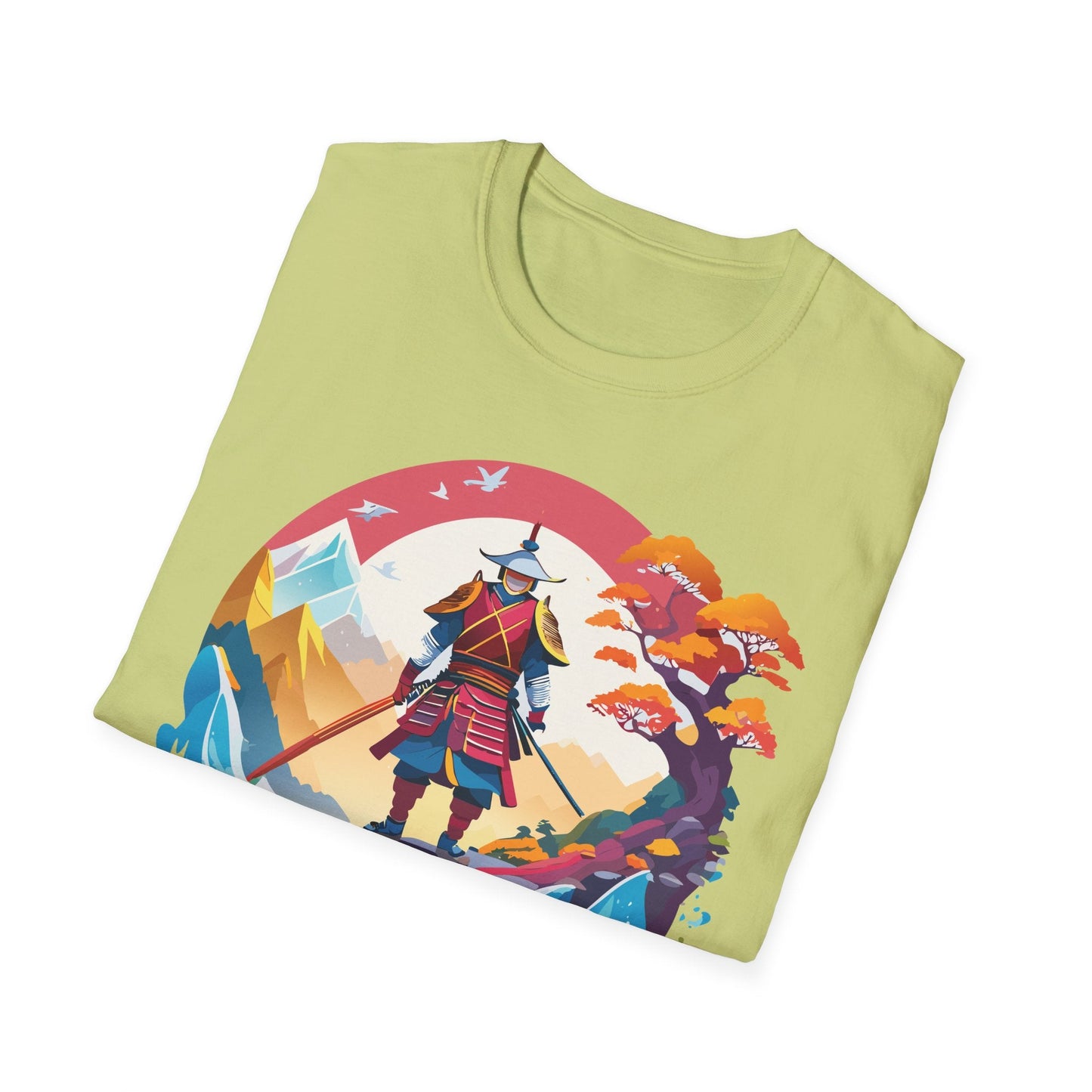 Samurai Shirt Gildan Softstyle 64000 Ring Spun Cotton Unisex Tee For Everyday Comfort