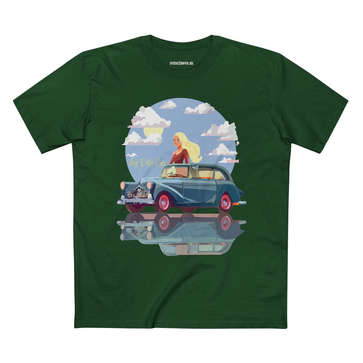 Retro Car Shirts Vintage Car Shirts RC 12 Unisex Premium Cotton Art Design Tee Collection