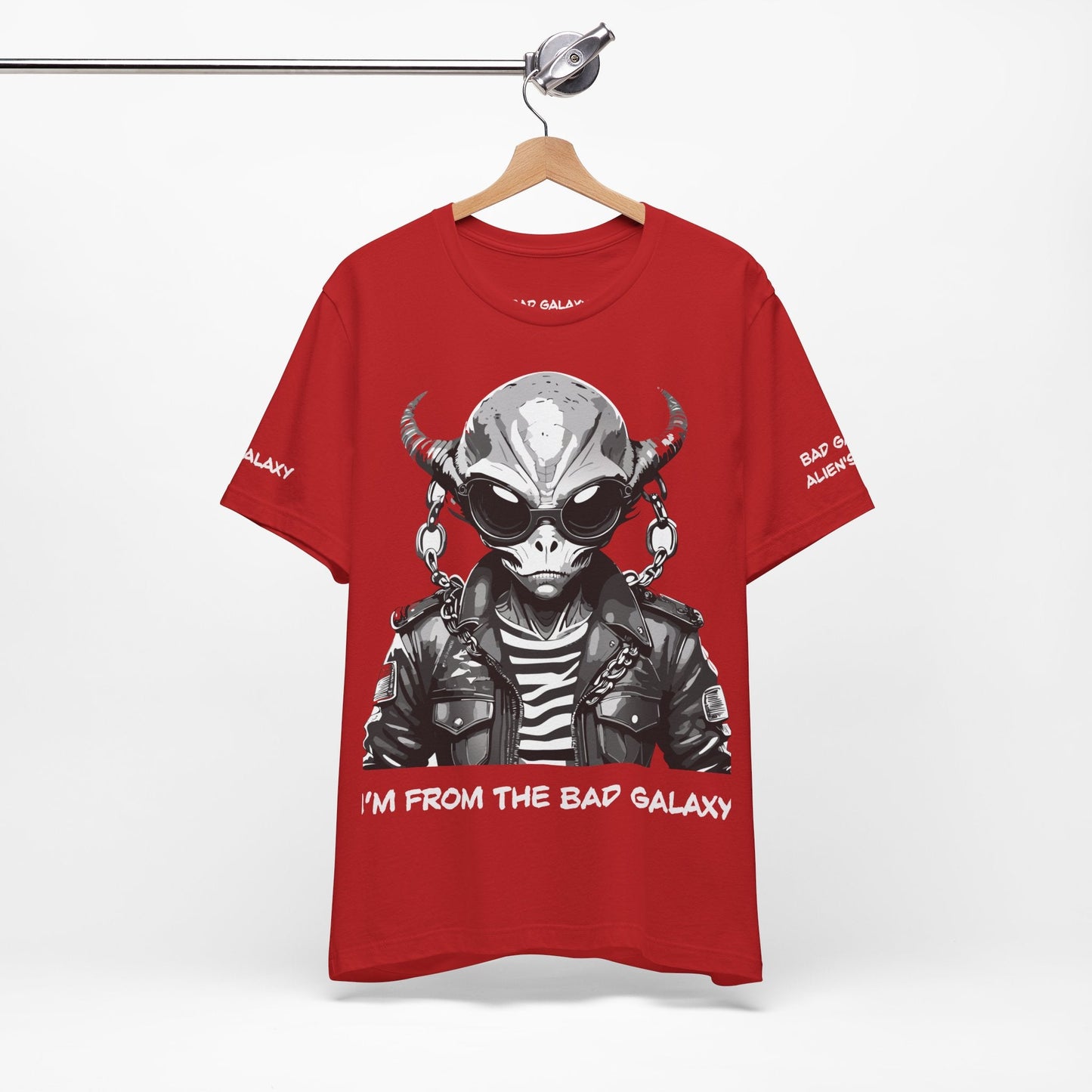 Alien T Shirt From Bad Galaxy Graphic Tee With Free Shipping Lightweight 100 Cotton USA Made