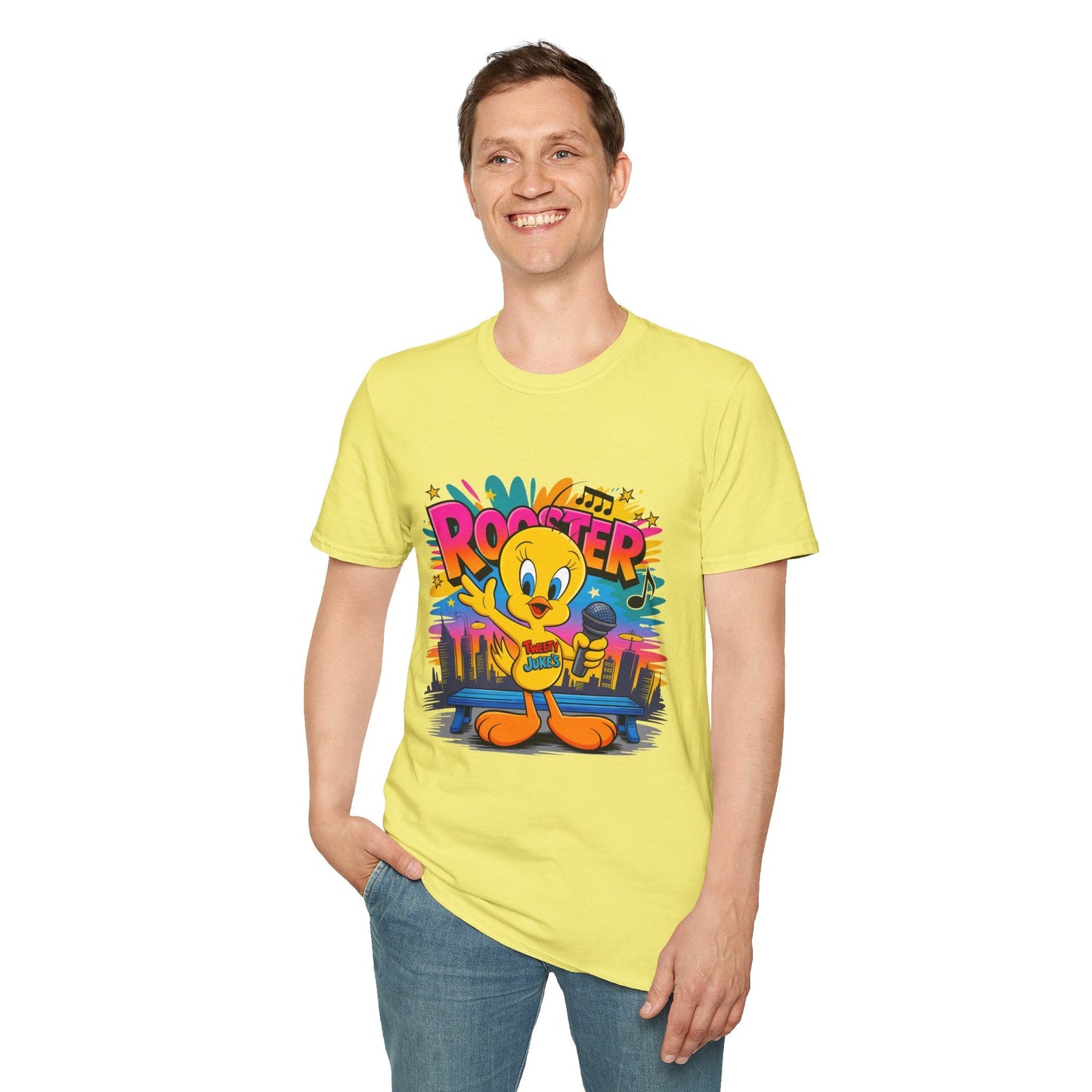 Cartoon T Shirt With Animation And Funny Animals Tee Shirt For Unisex Wear Comfortable