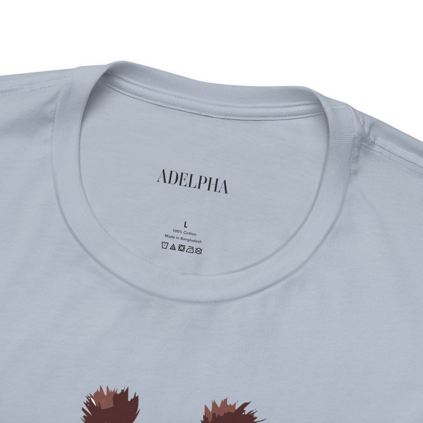 Giraffe Graphic Tee By Adelpha Unisex Short Sleeve Vintage Inspired Art Shirt Premium Quality