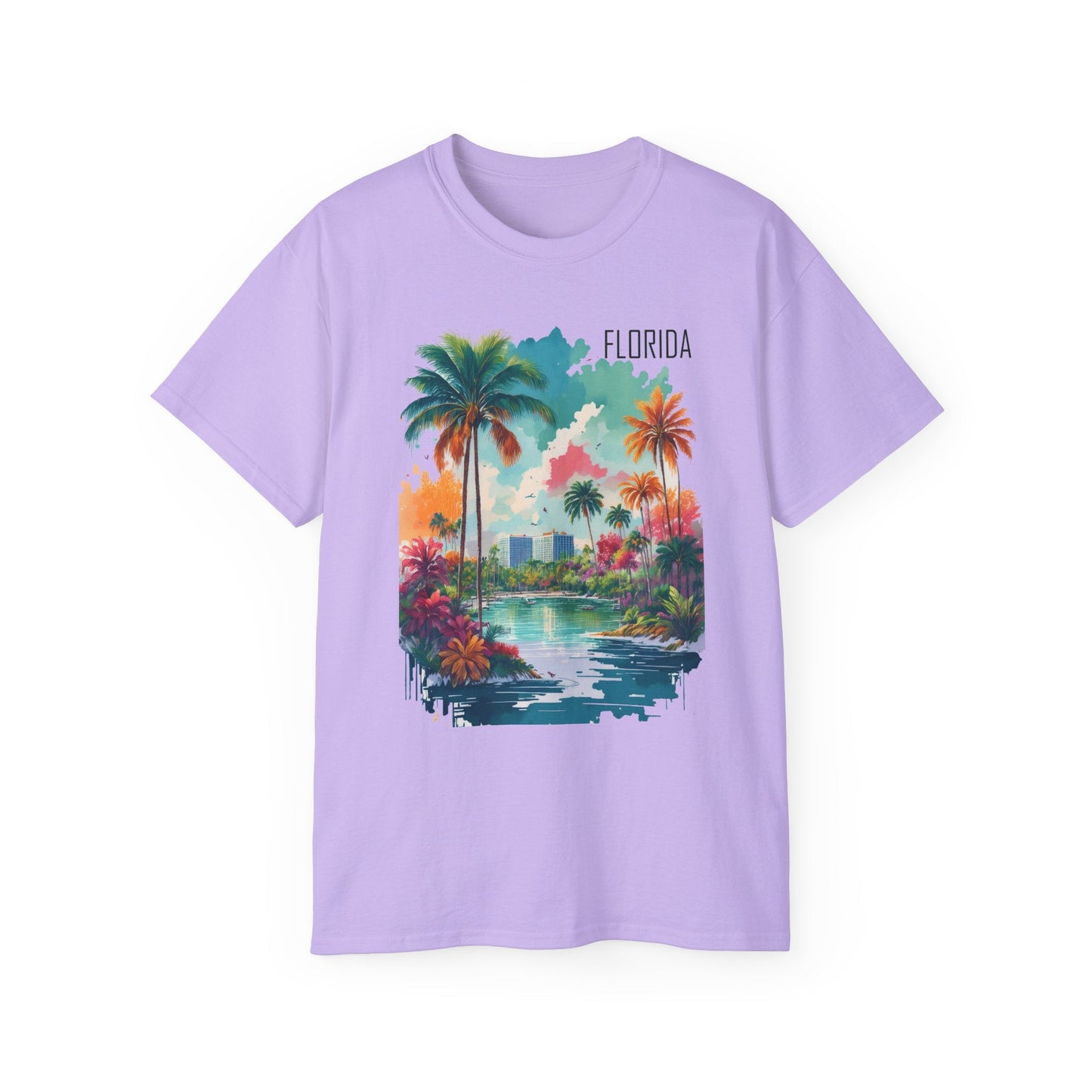 Florida Graphic Unisex Cotton T‑Shirt 2