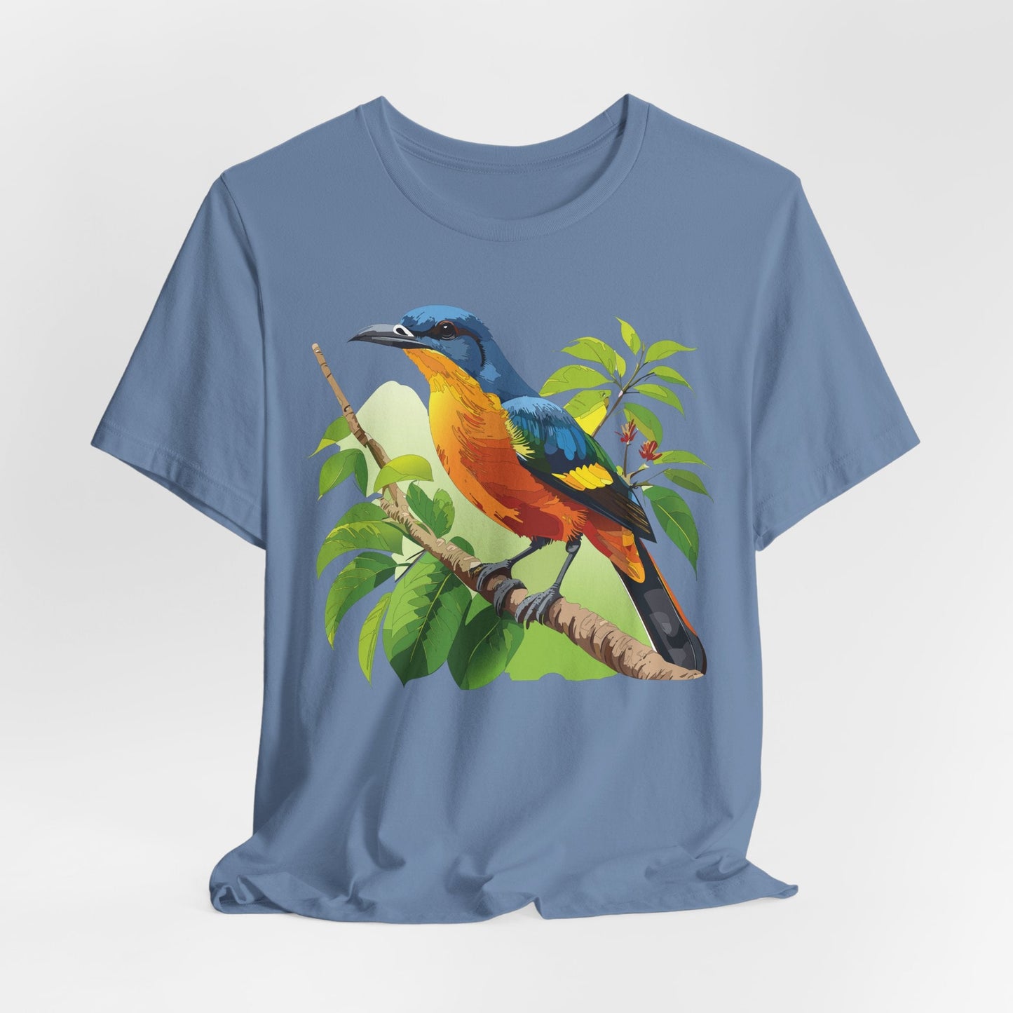 Unisex Animal Design Tee Shirt With Wildlife Graphics For Casual Everyday Wear And Comfort