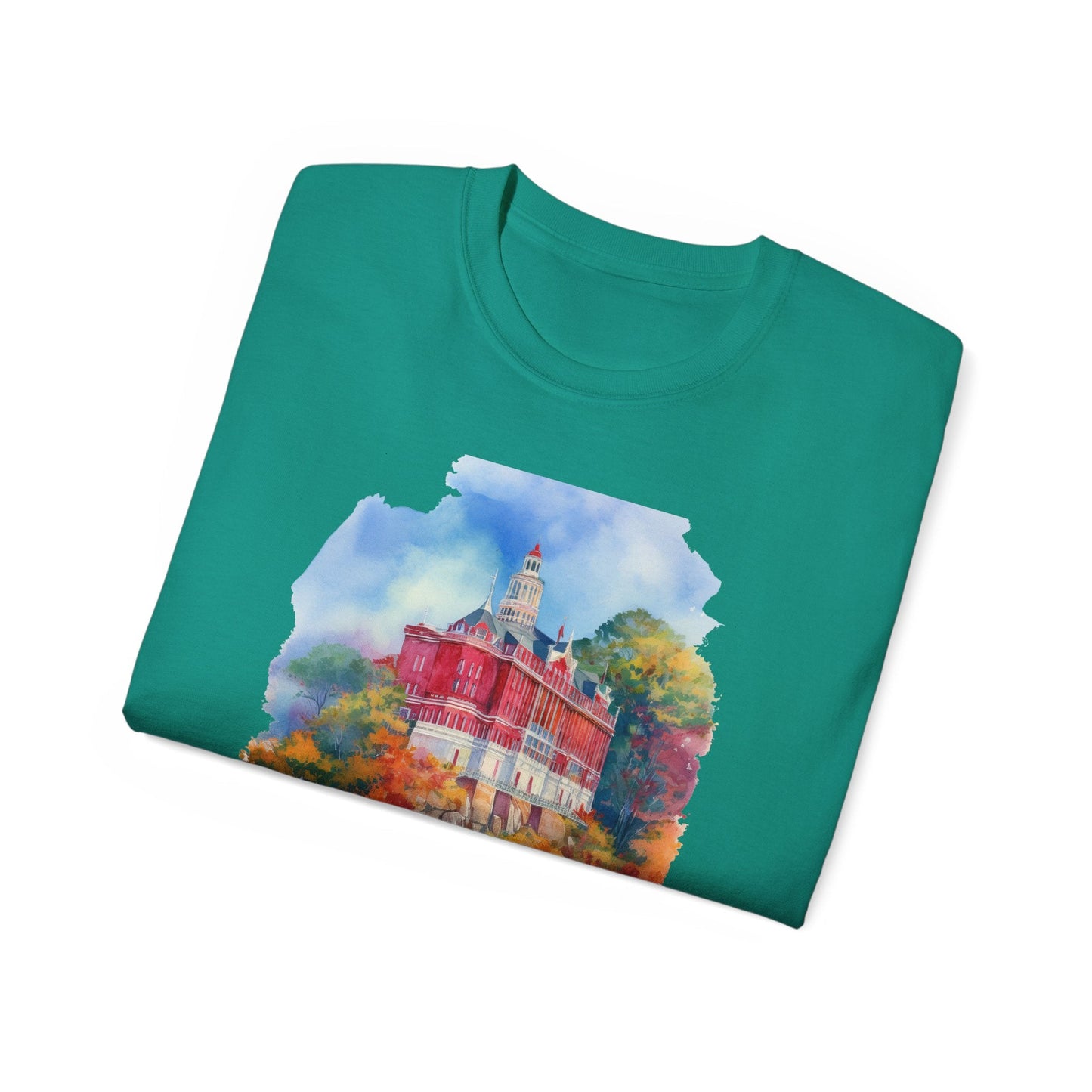 Connecticut Graphic Unisex Cotton T‑Shirt 2