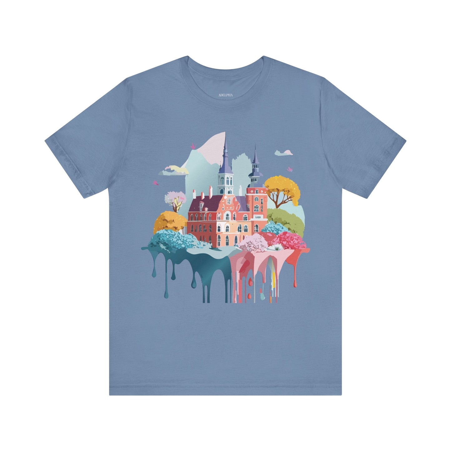 Germany Tourist Shirt Graphic Tee Unisex Vintage Inspired Design Adelpha Short Sleeve