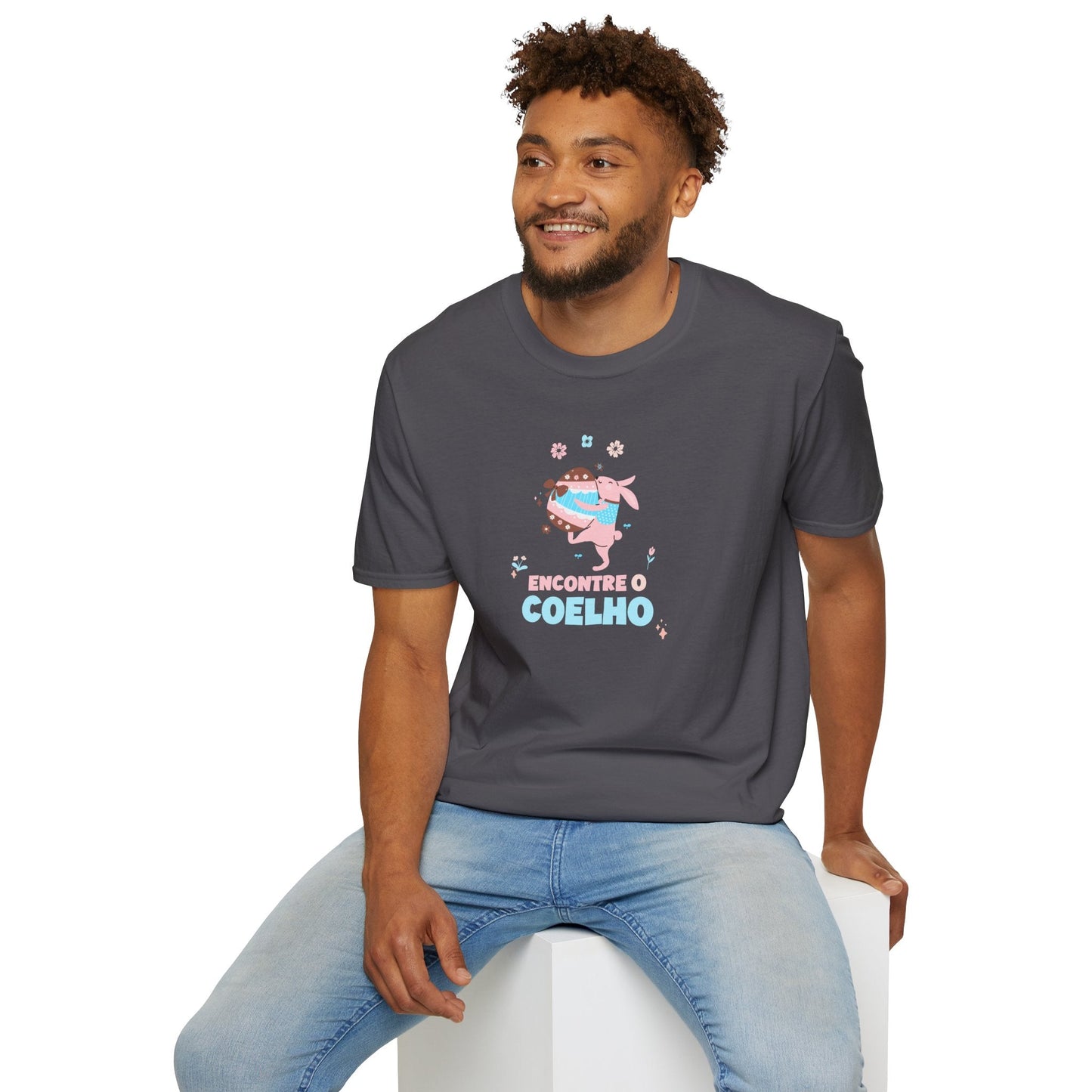 Easter Bunny T Shirt Unisex Easter Design Tee Shirt With Signature Prints Gildan Softstyle 64000