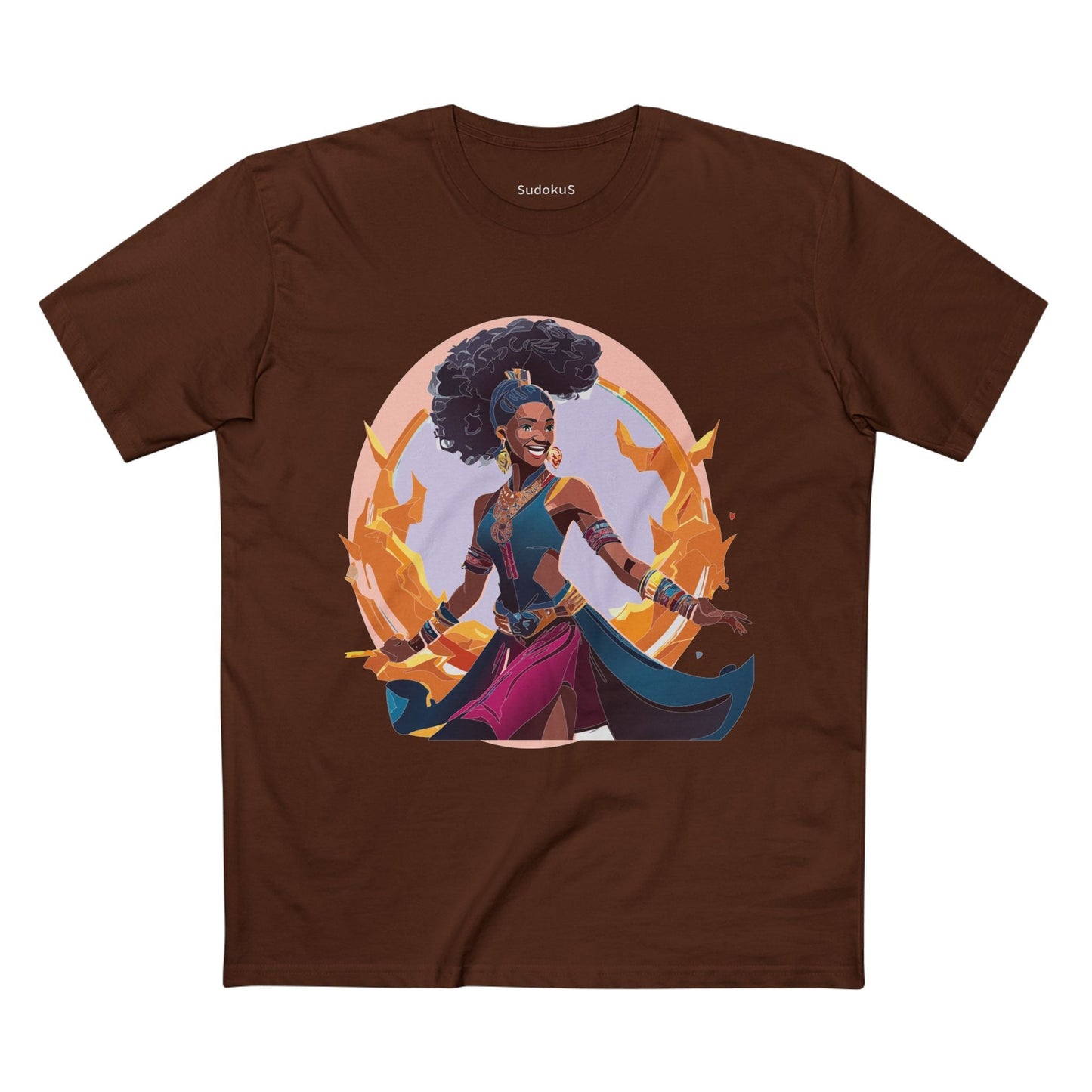 Dancer Graphic Unisex 100 Cotton Staple Tee 21