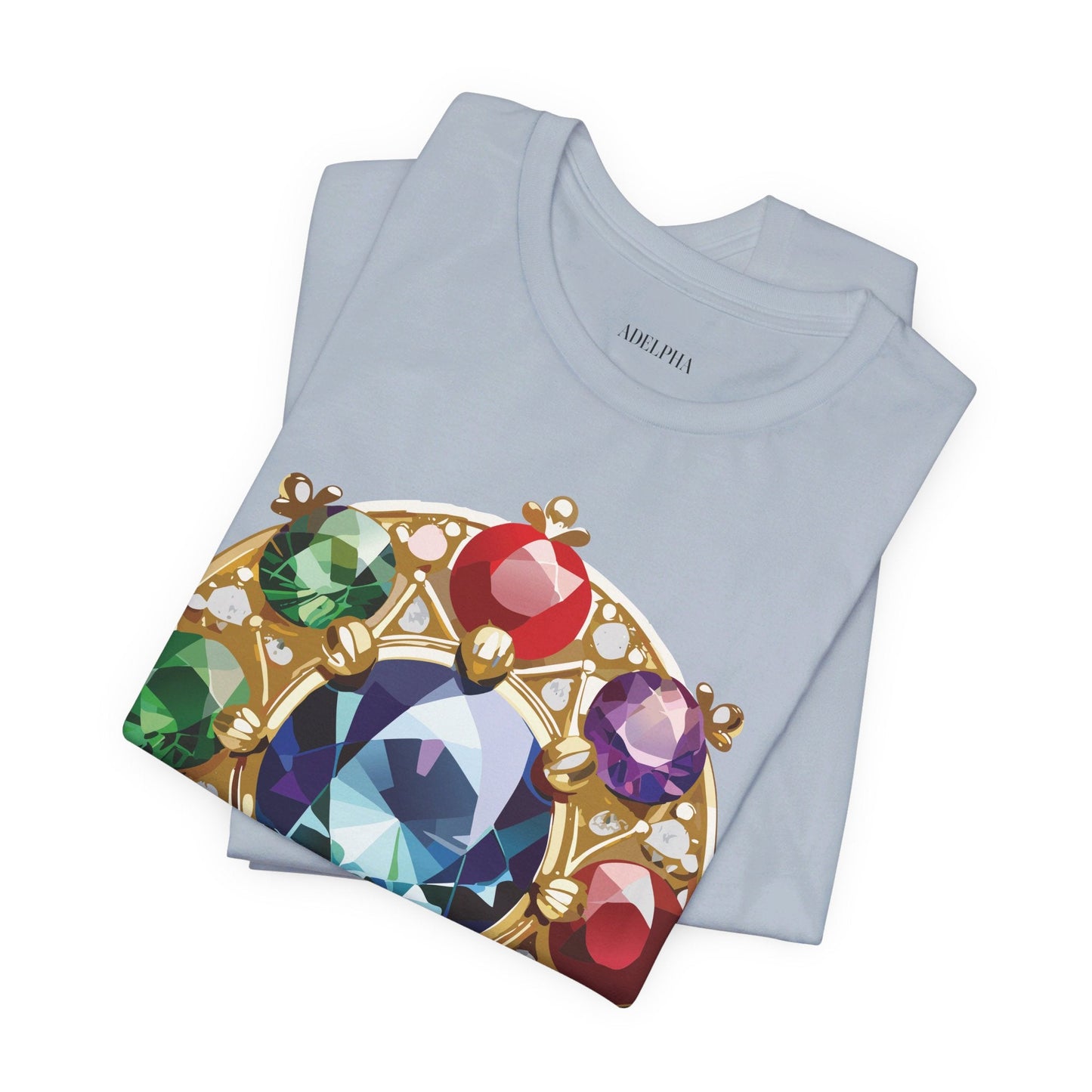 Jewelry Graphic Unisex 100 Cotton Vintage Treasure Art T-Shirt 40