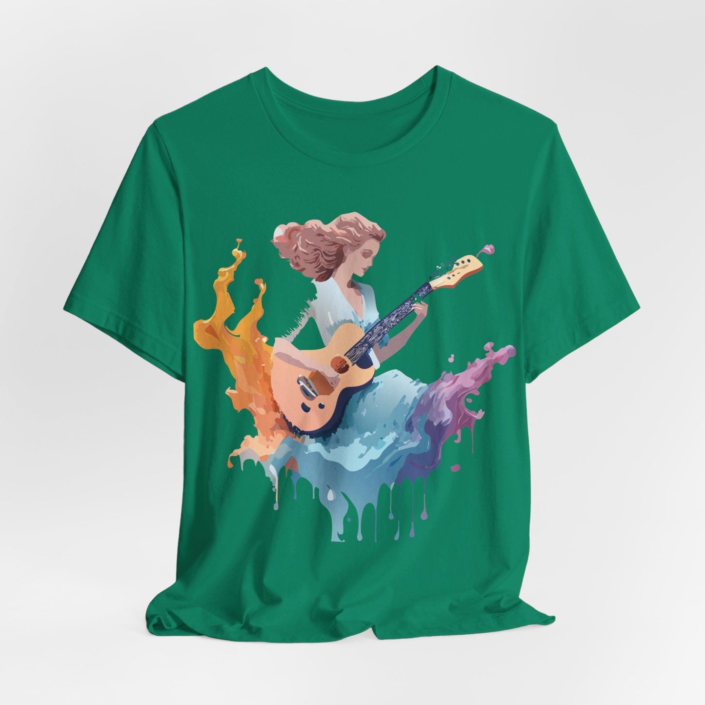 Adelpha Music Graphic Tee Unisex Vintage Inspired Art Design Short Sleeve T Shirt