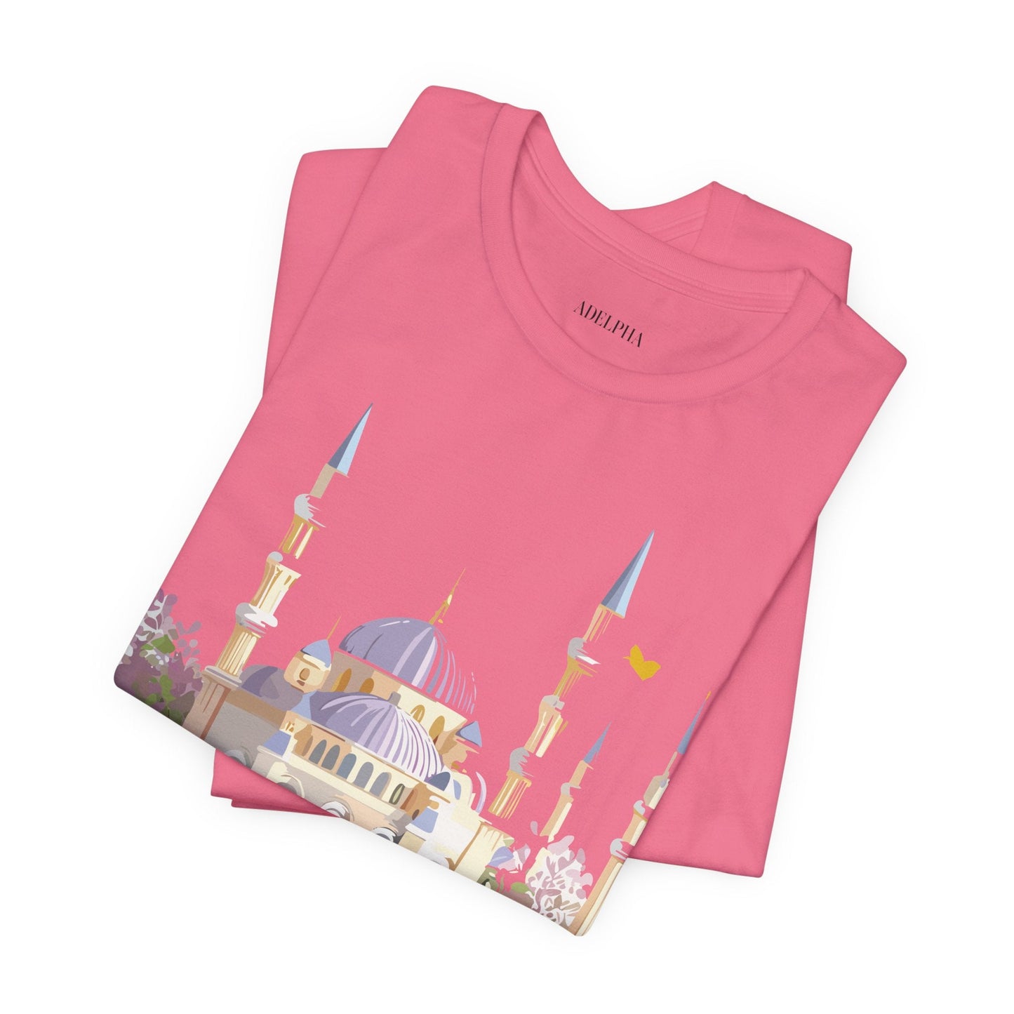 Adelpha Istanbul Graphic T Shirt Unisex Short Sleeve Art Design Tee For Everyday Wear