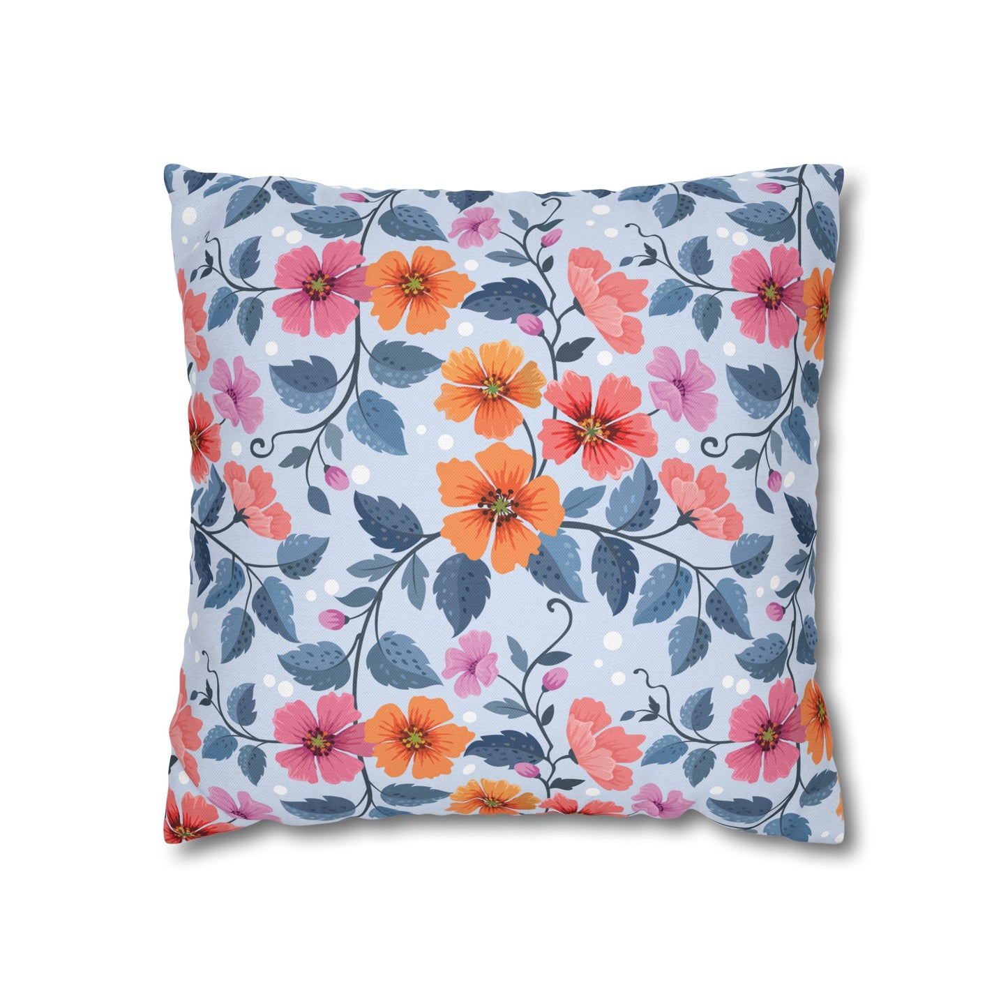 Floral Poly Pillowcase