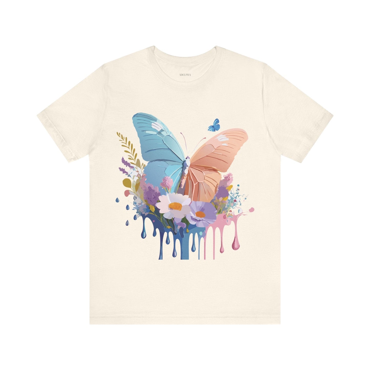 Butterfly Graphic Tee By Adelpha Unisex Vintage Inspired Art Shirt