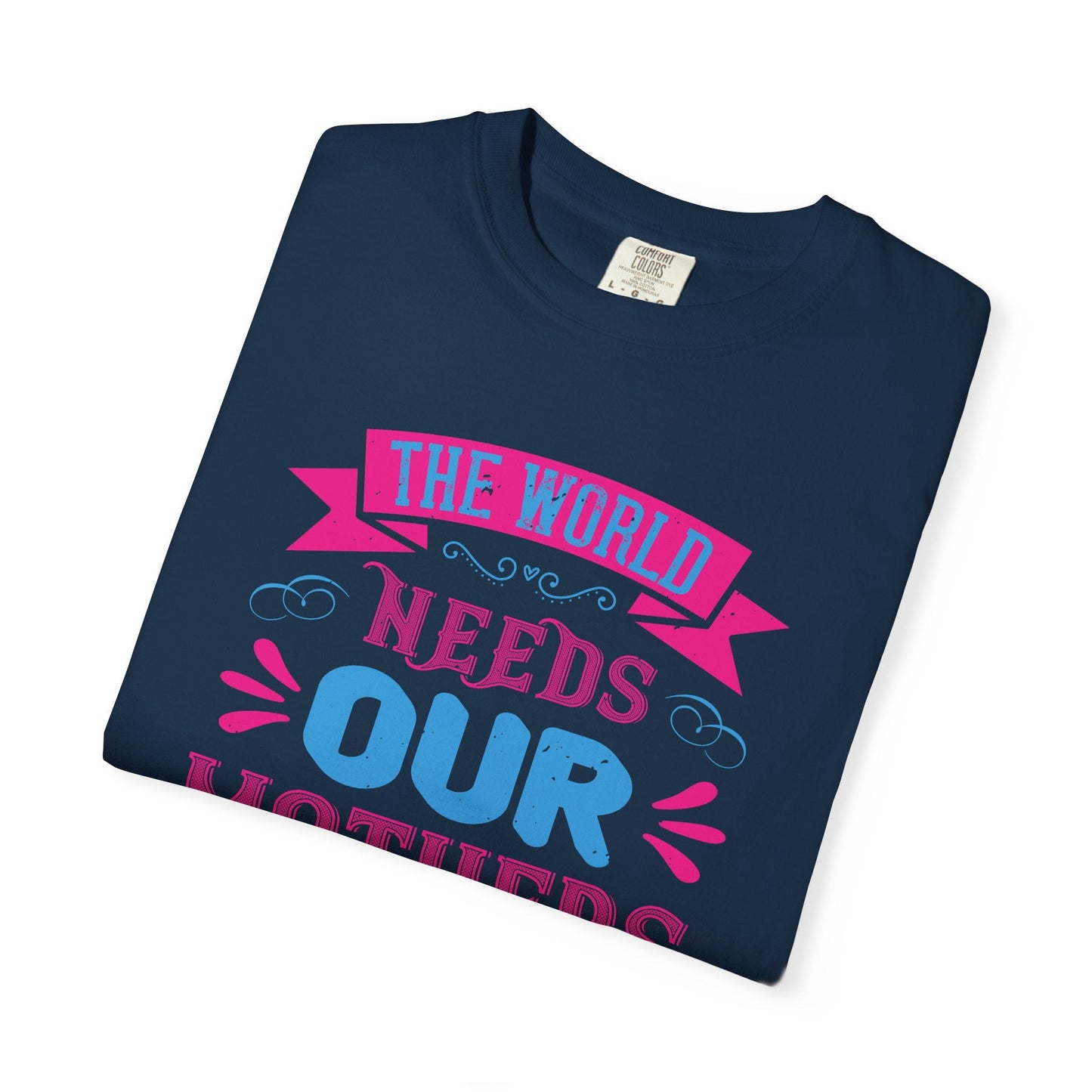 Mom T-shirt Mother Day Mama Tee Unisex Comfort Colors Garment-Dyed Cotton h95