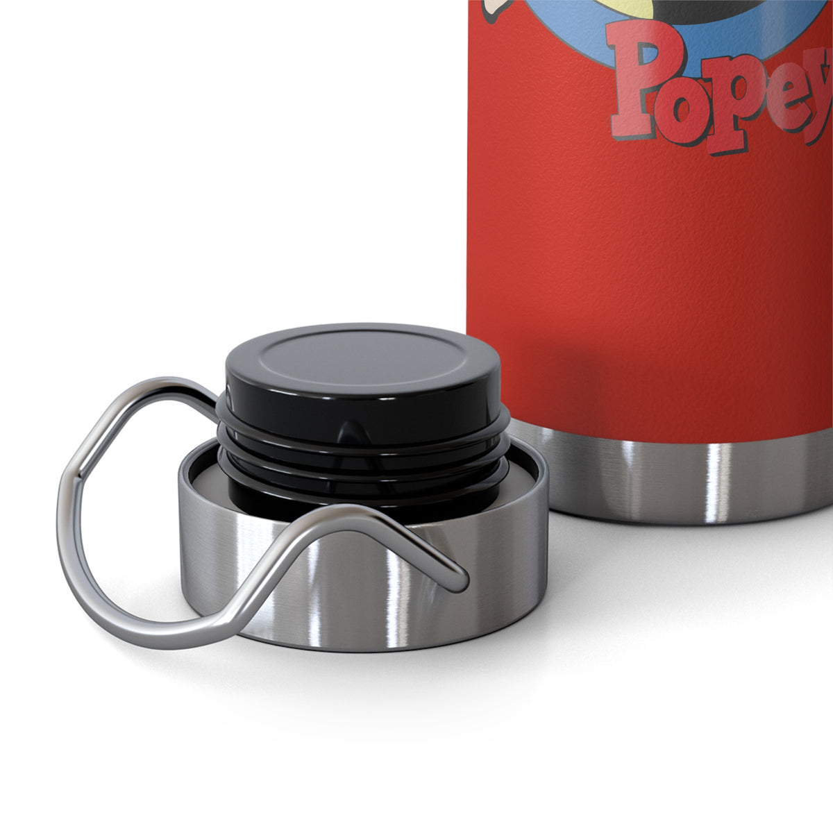 22oz Copper Insulated Water Bottle with Cartoon Design - CV75
