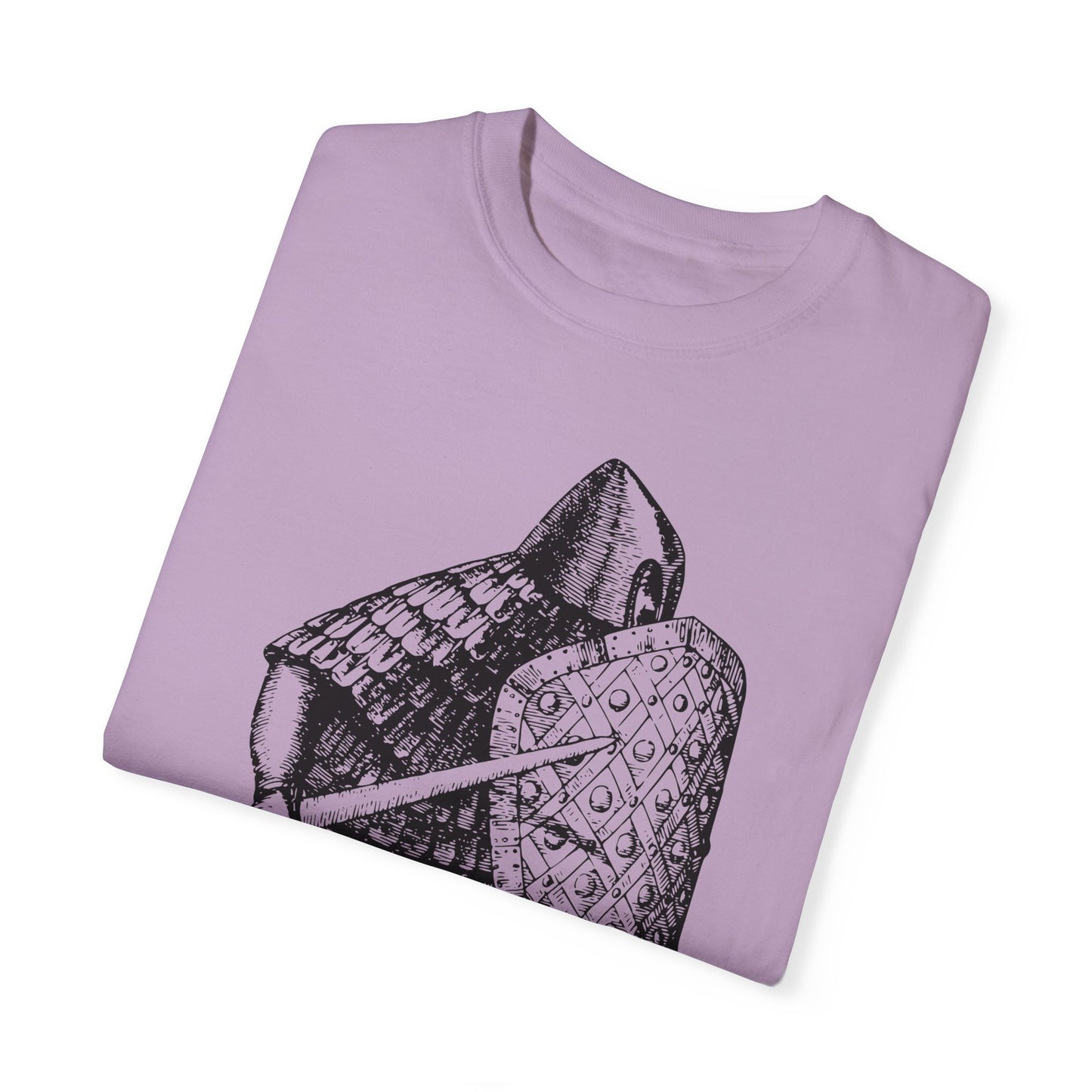 Unisex T-shirt with Knight in Armor