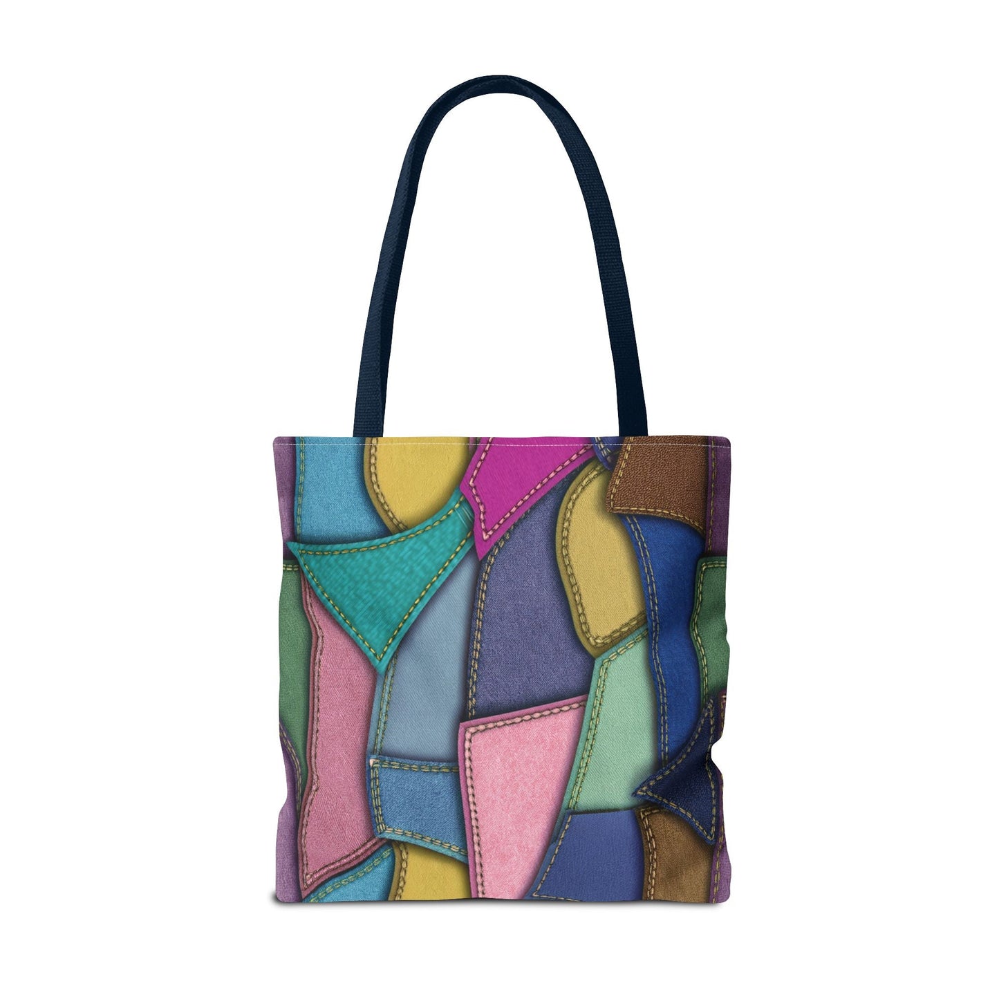 Denim Canvas Bag, Tote Bag Denim Printify