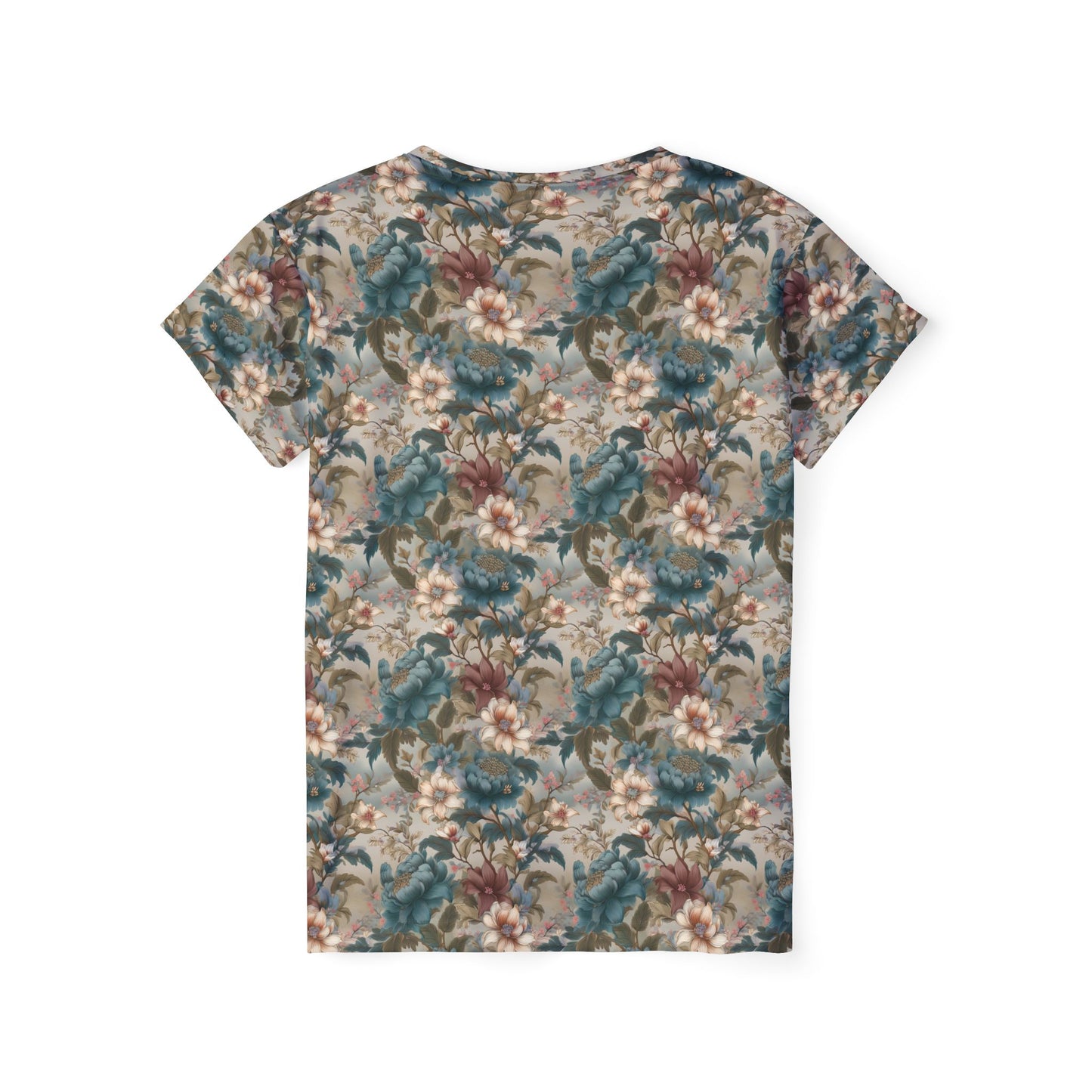 Women Poly Shirt with Floral Print F311