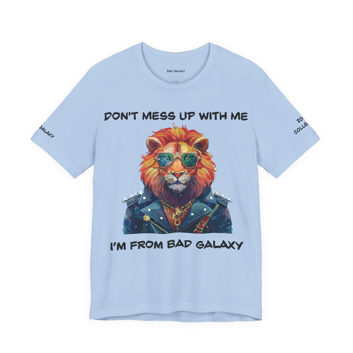 Animal Graphic Unisex Cotton Bella+Canvas Tee with Art Design b5