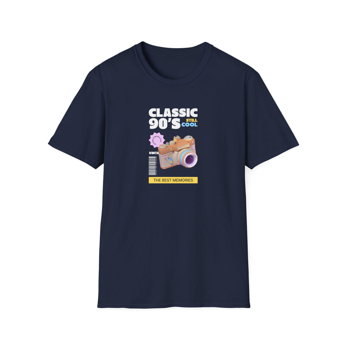 90s Retro Camera Photography Graphic Tee Gildan Unisex 100 Cotton Tee Shirt d201