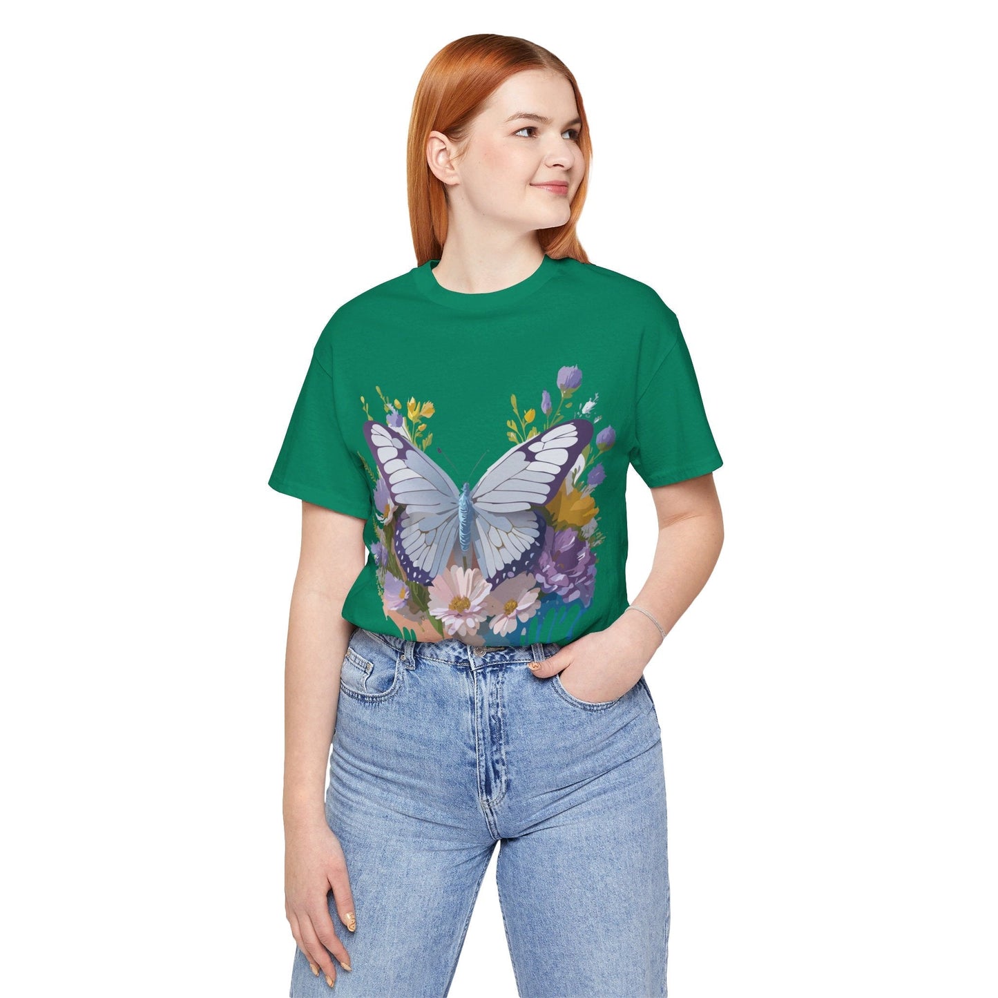 Butterfly Graphic Tee Unisex Jersey Short Sleeve From Adelpha Art Design