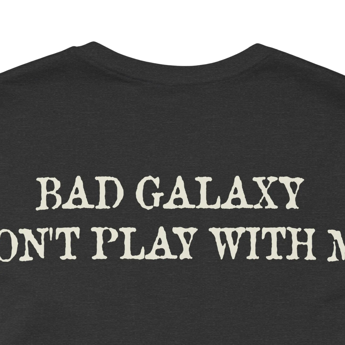 Skull T Shirt From Bad Galaxy 100 Percent Cotton Eco Friendly Made In USA With Durable Stitching