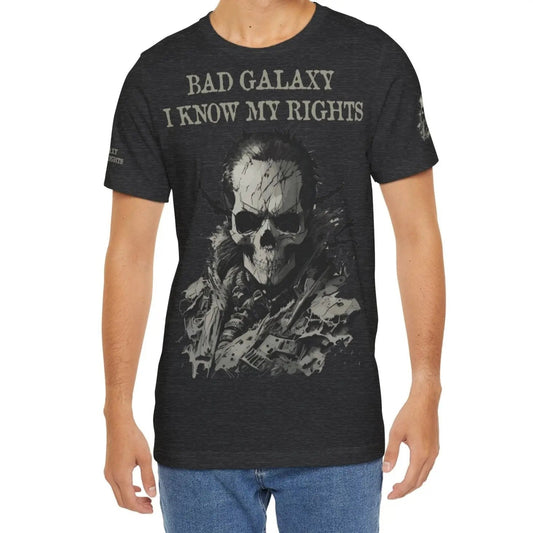 Skull Graphic Design Unisex Cotton Tee 5