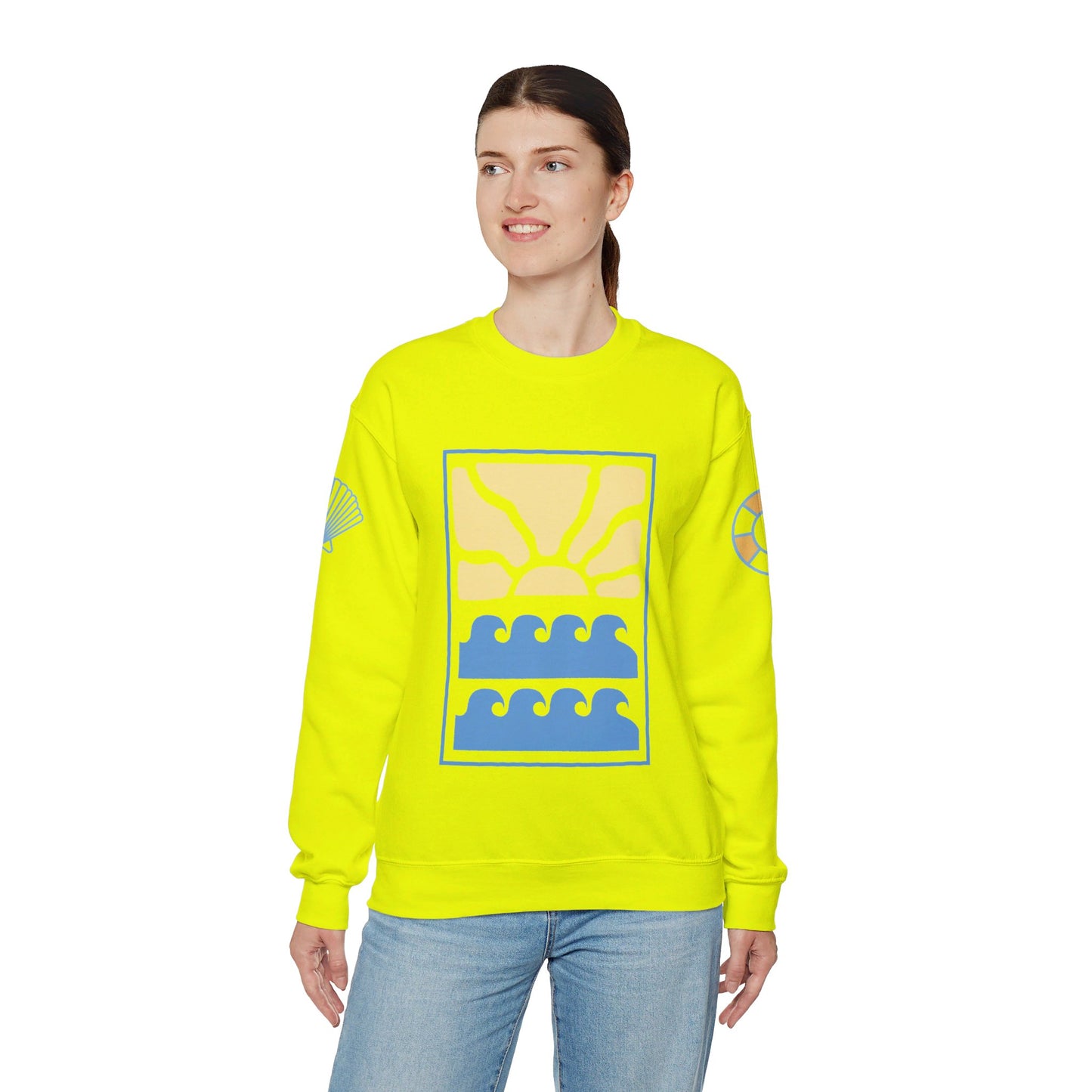 Unisex Heavy Blend Sweatshirt - Beach