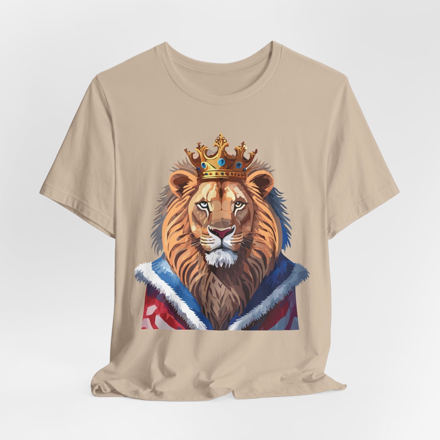 Unisex Animal T Shirt With Art Design Wild Animals Shirt Gildan Softstyle 64000 Cotton