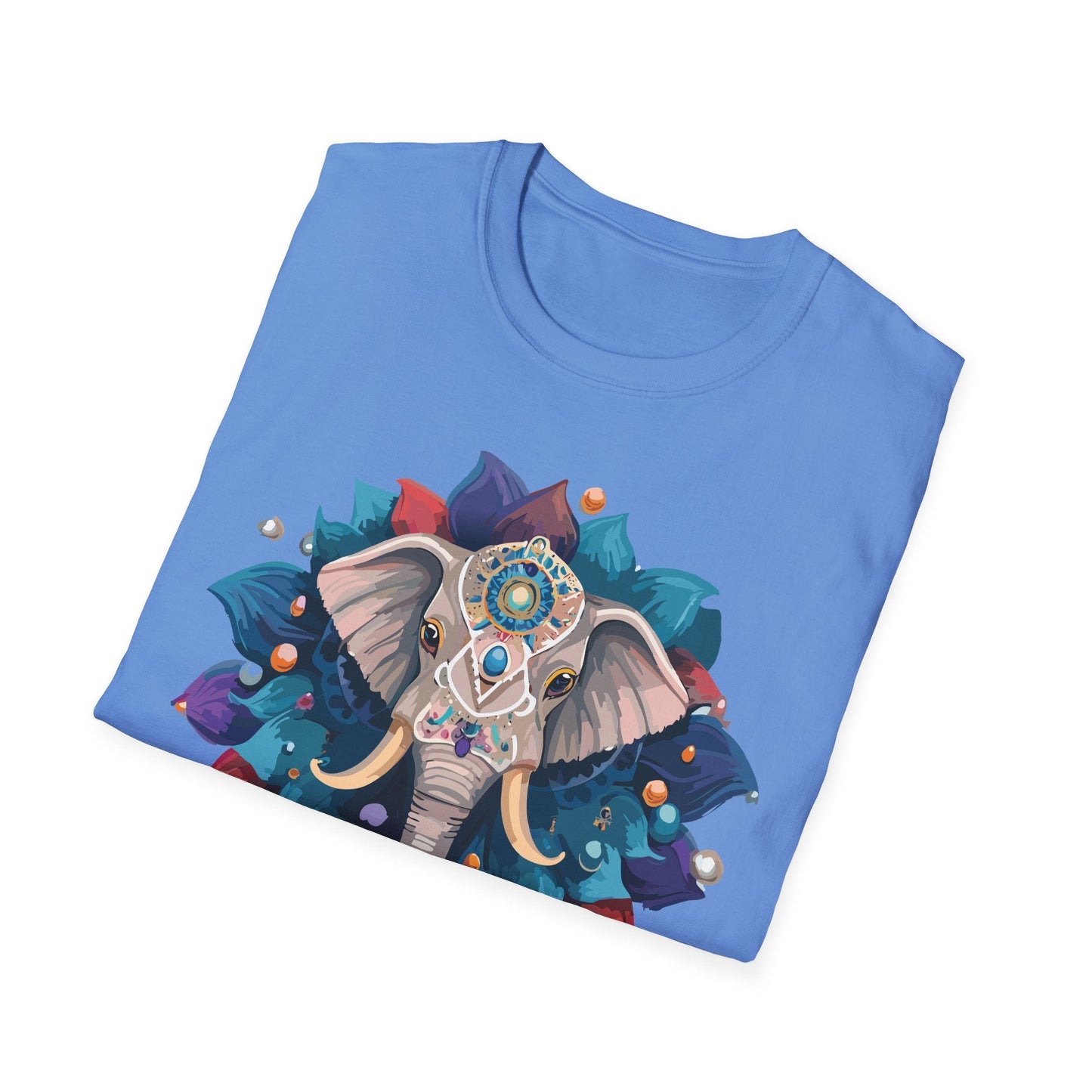 Elephant T Shirt Unisex Softstyle 64000 Short Sleeve Cotton Tee Comfortable Everyday Wear