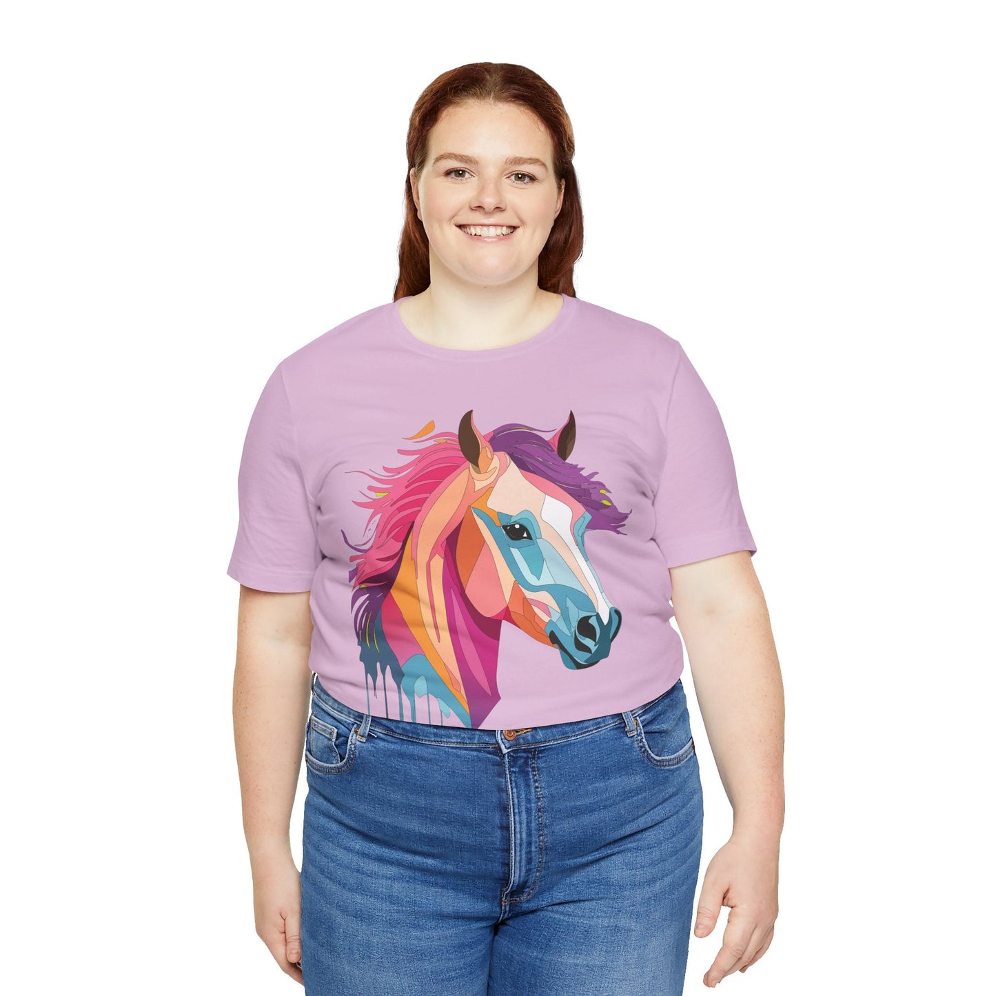 Unisex Animal Shirt Art Design Short Sleeve With Wild Animals Graphic Print Comfort Tee