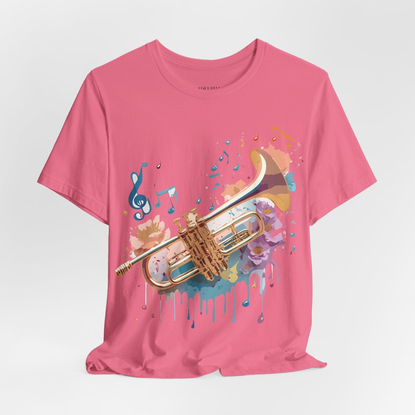 Music Graphic T Shirt Unisex Vintage Inspired Art Tee Adelpha Short Sleeve Design