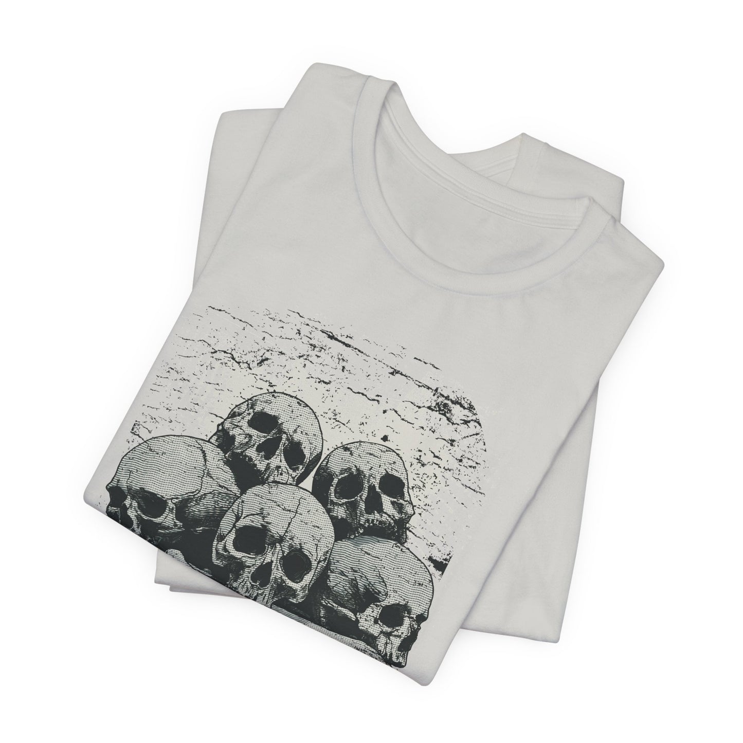 All Die Skull Graphic Design Tee, Skull Shirt, Vintage Tees, Art Design T-Shirt, Graphic Tee, Art Shirts