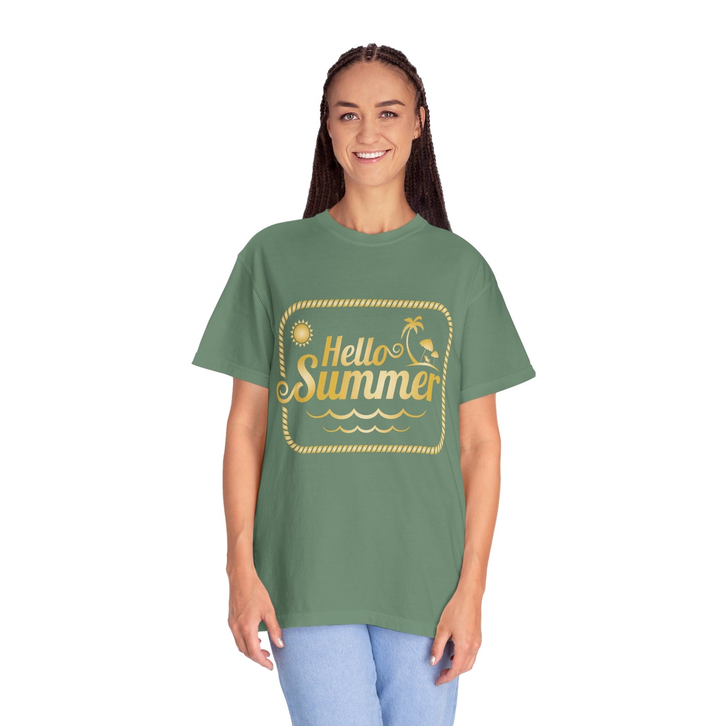 Unisex T-shirt with summer design