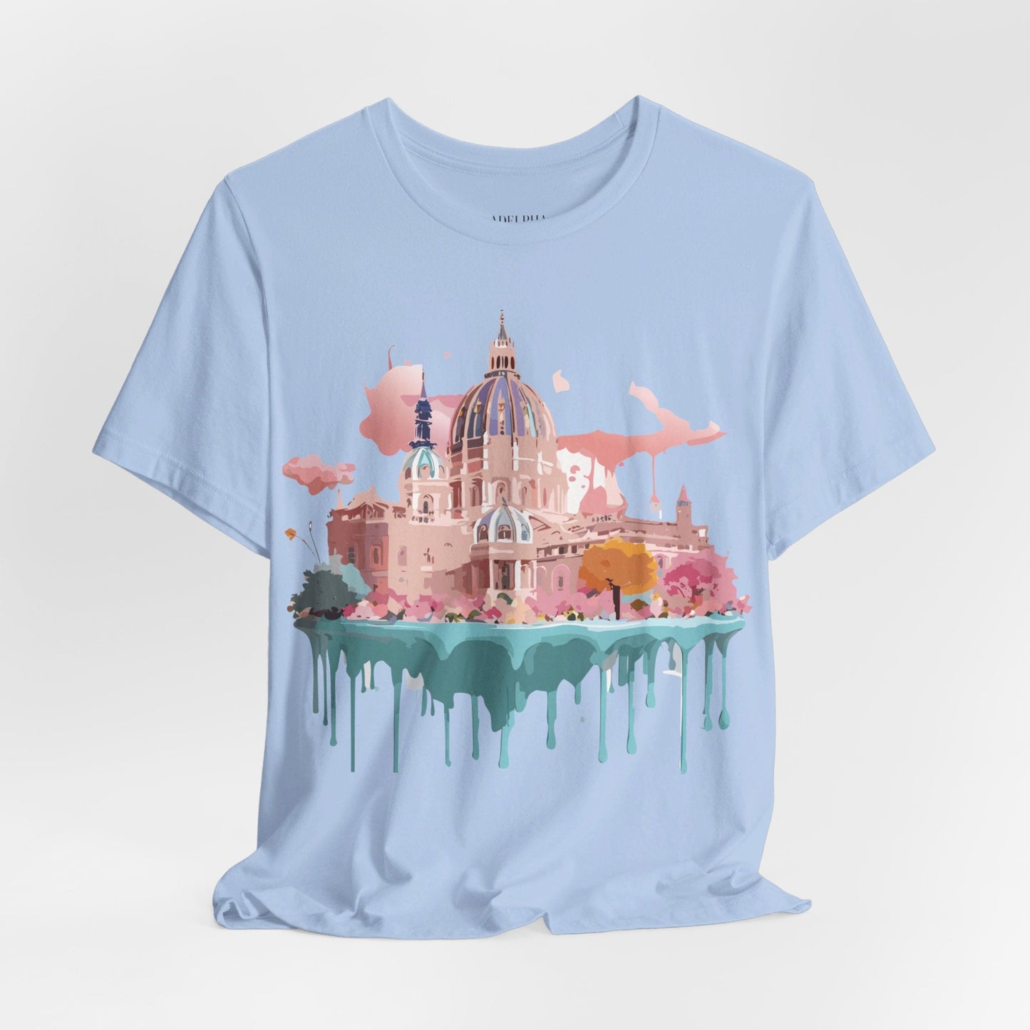 Adelpha Vienna Graphic Tee Unisex Short Sleeve Shirt Vintage Inspired Art Design