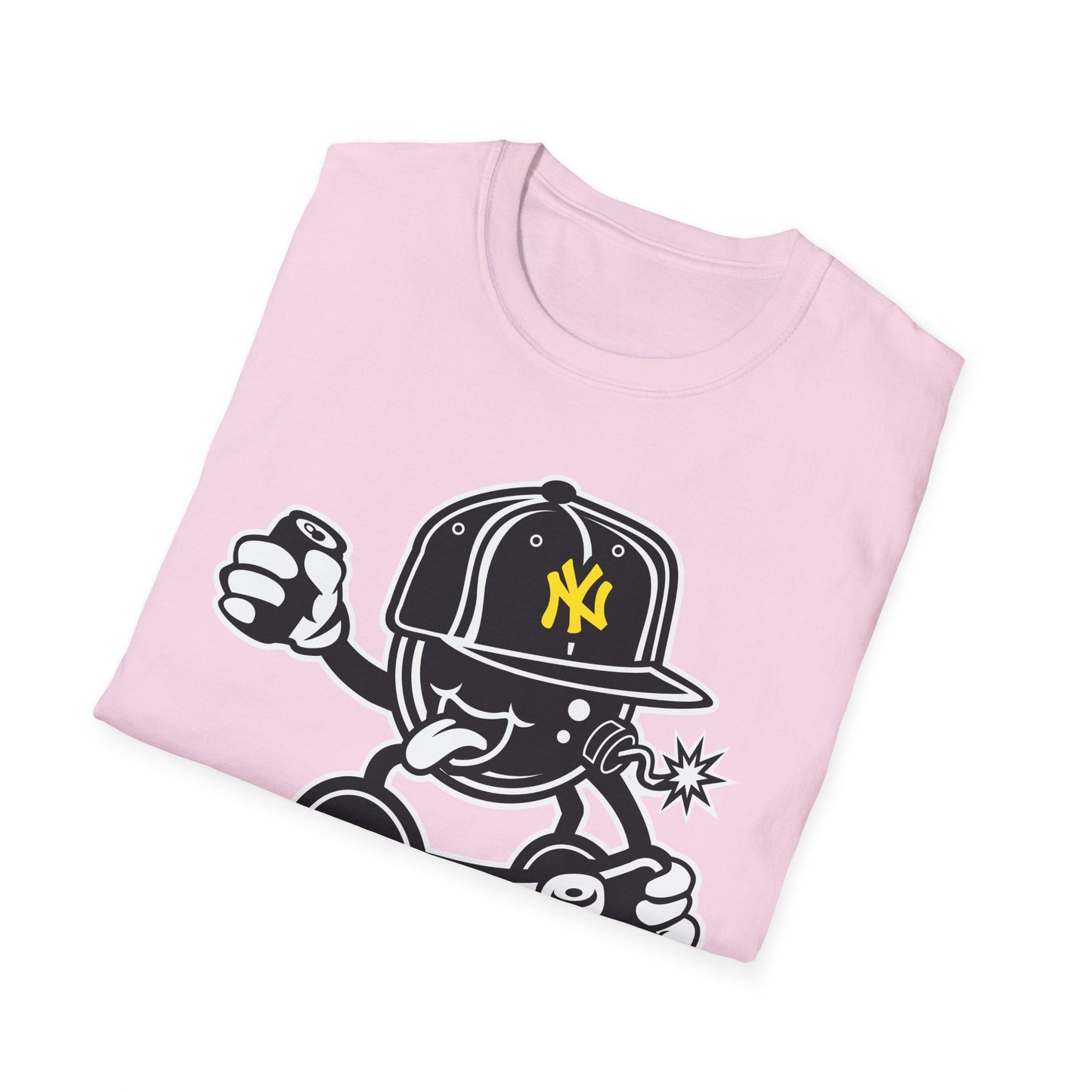 Cartoon T Shirt Animation Tee Funny Unisex Gildan Softstyle 64000 Cotton Breathable Lightweight Tee