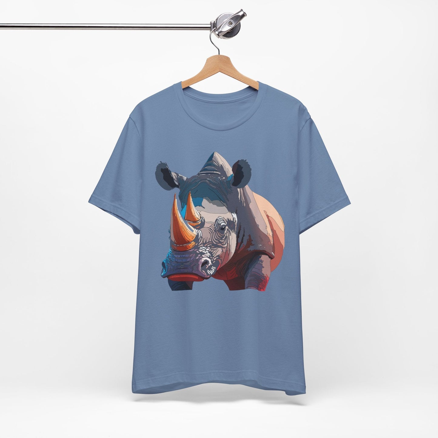 Unisex Animal Shirt Tee With Art Design Wild Animals Gildan Softstyle 64000 Graphic Tee
