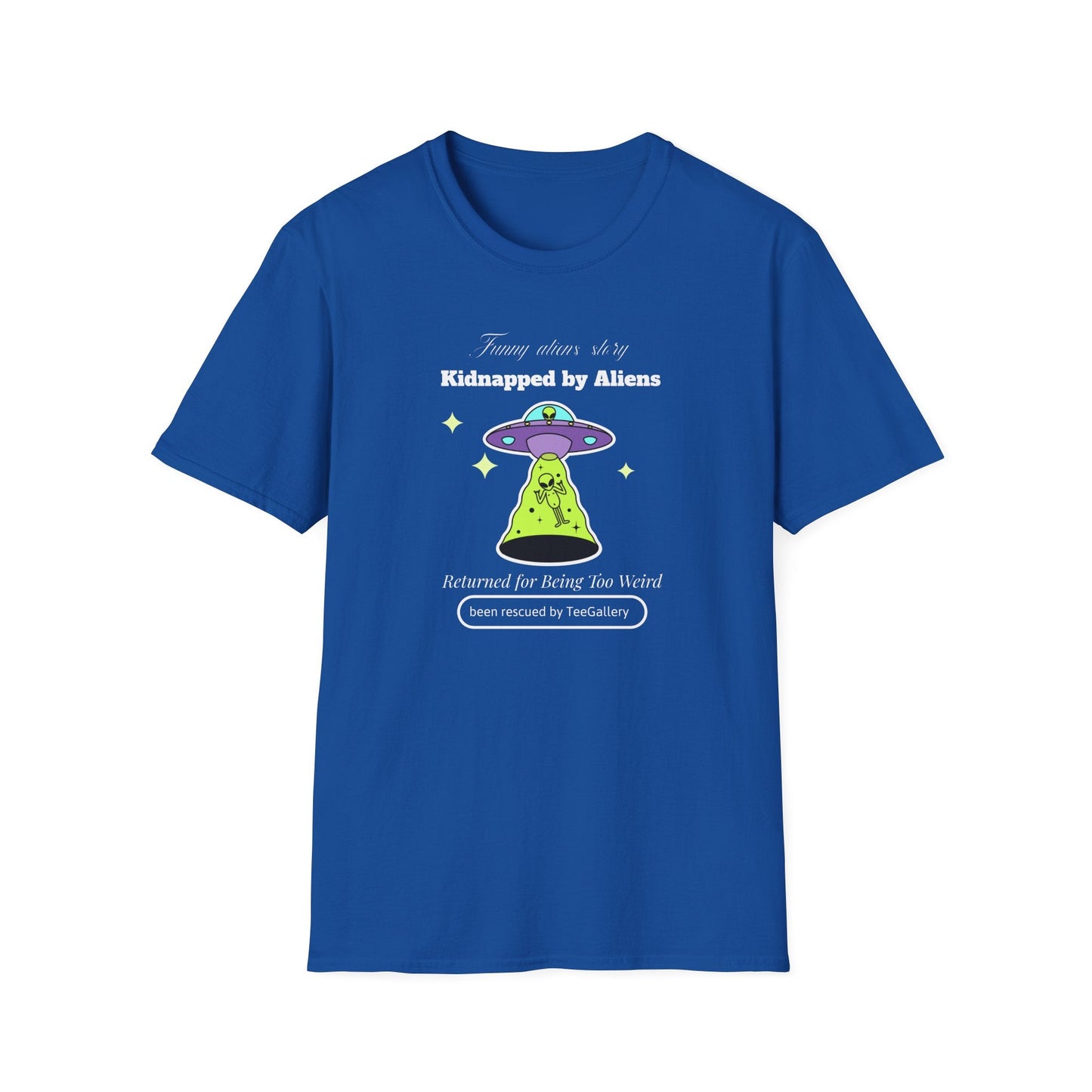 Alien Abduction Graphic Tee  Kidnapped by Aliens Funny UFO Shirt