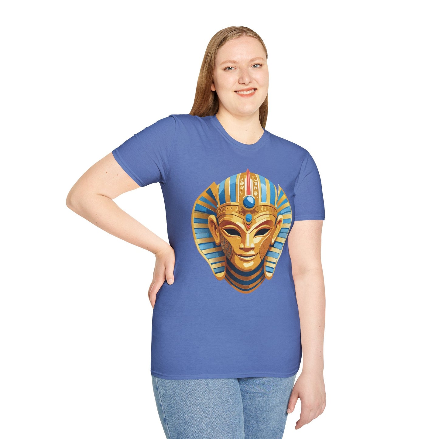 Mask Graphic Unisex Cotton Masquerade Design Artwork Tee 23