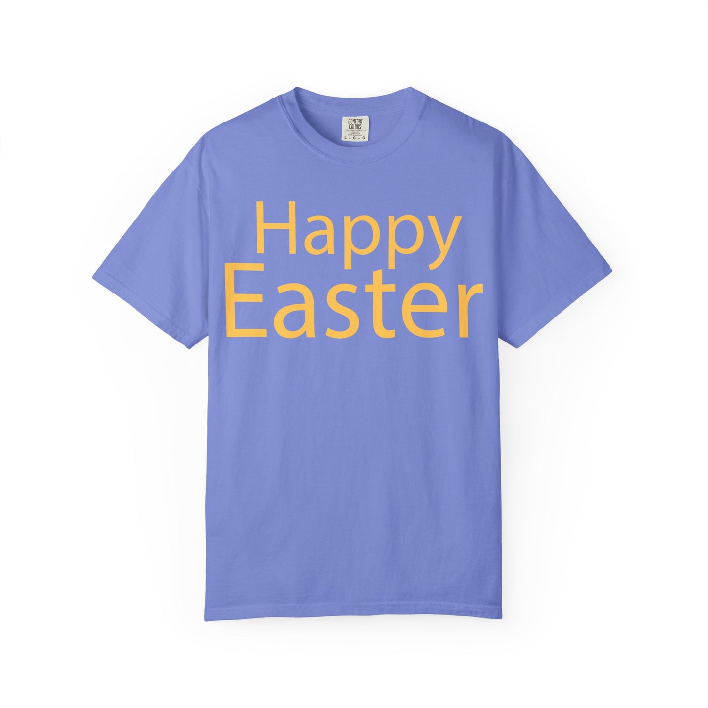 Happy Easter T-Shirt, Tee Shirt with Easter Signature, T Shirt with Easter Prints, Tee Shirt with Easter Design