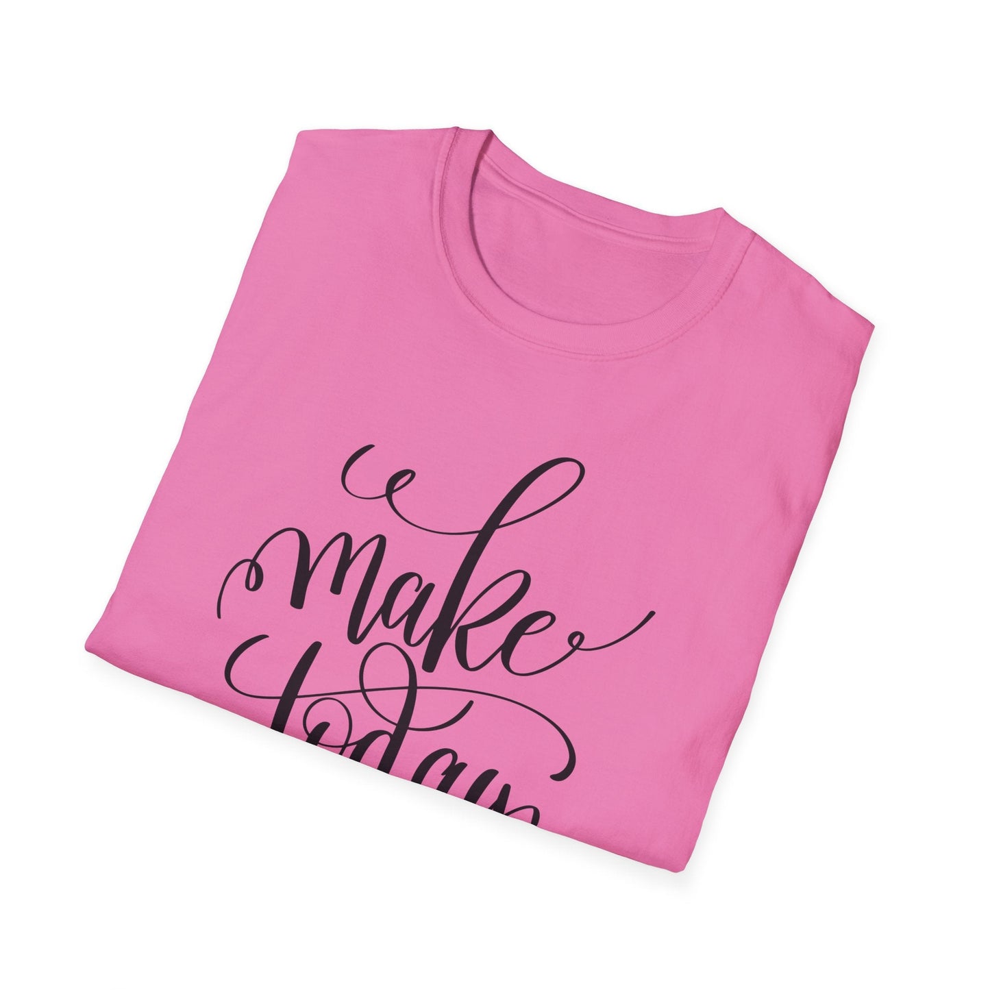 Positive Slogan T Shirt Unisex Softstyle Gildan 64000 With Positive Words And Good Quotes Art Tee
