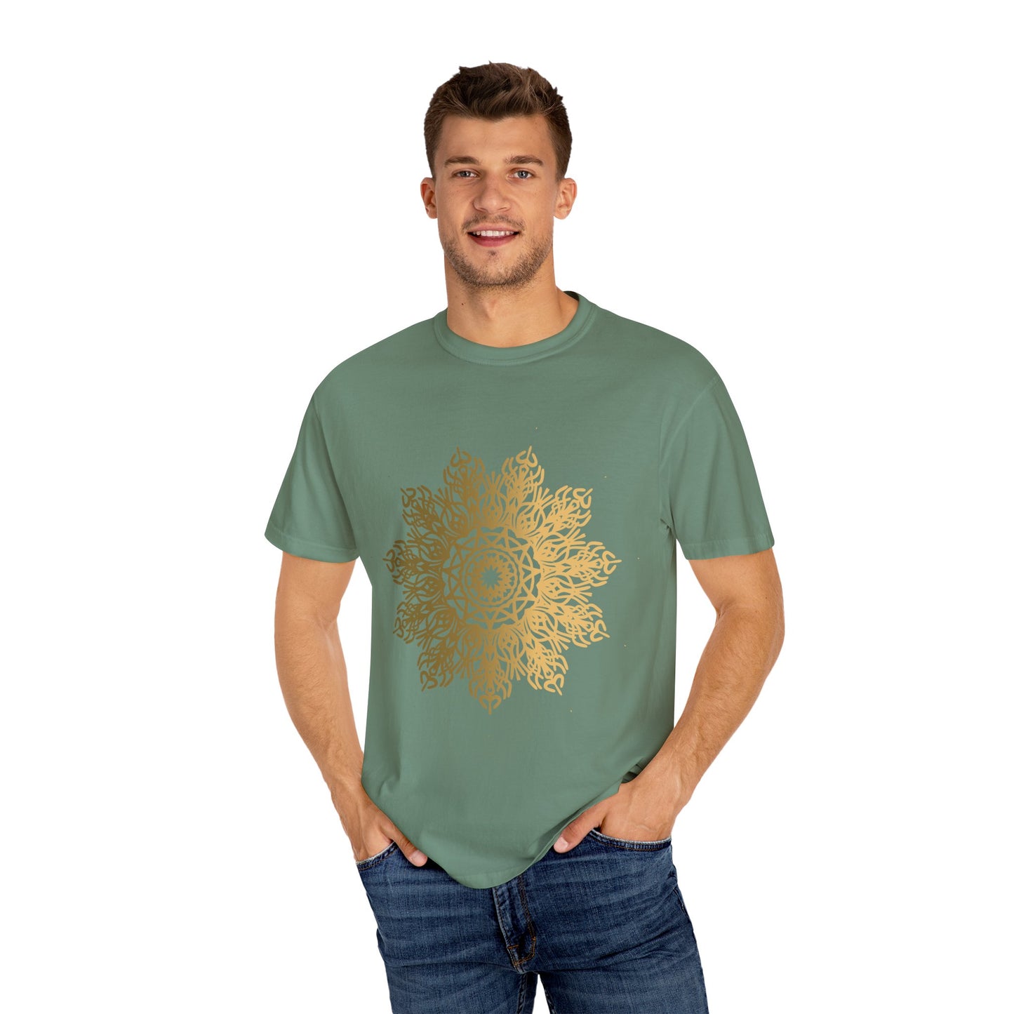 Unisex T-shirt with abstract print