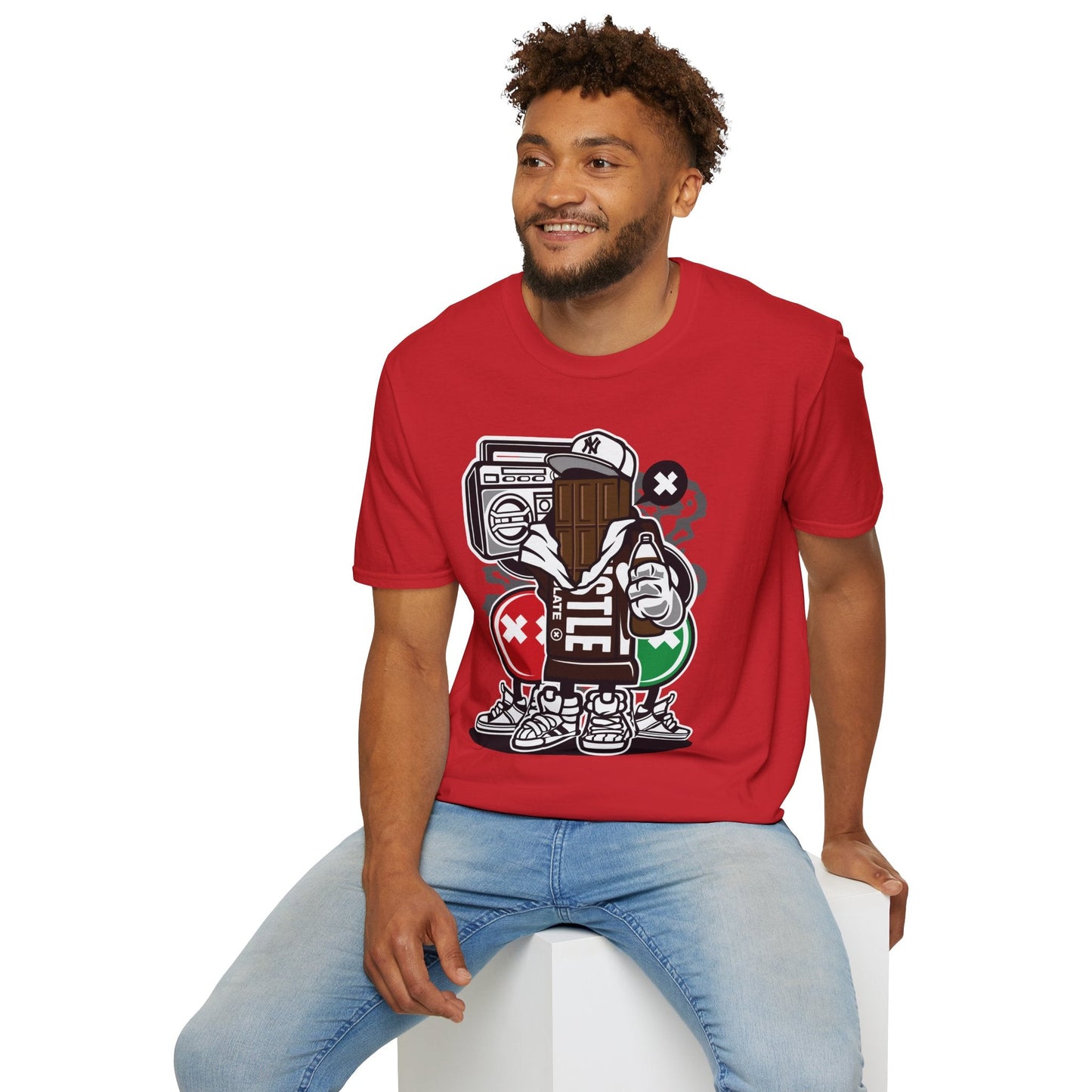 Gildan Softstyle Unisex Cartoon T Shirt Animation Funny Tee Breathable 100 Percent Cotton