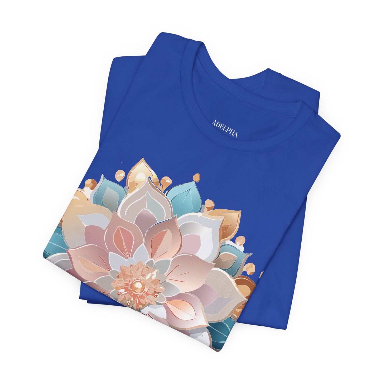 Adelpha Mandala Graphic Tee Unisex Jersey Short Sleeve Vintage Inspired Artwork Edition