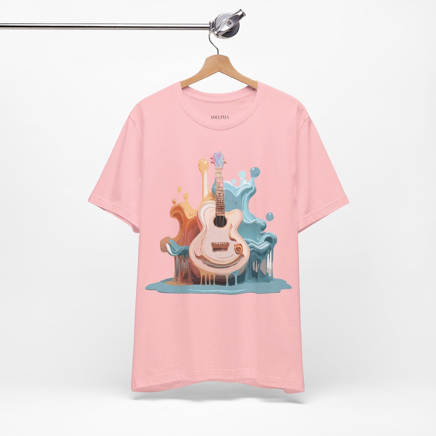 Music Graphic T Shirt Unisex Jersey Short Sleeve Adelpha Art Design Tee Vintage Inspired Artwork
