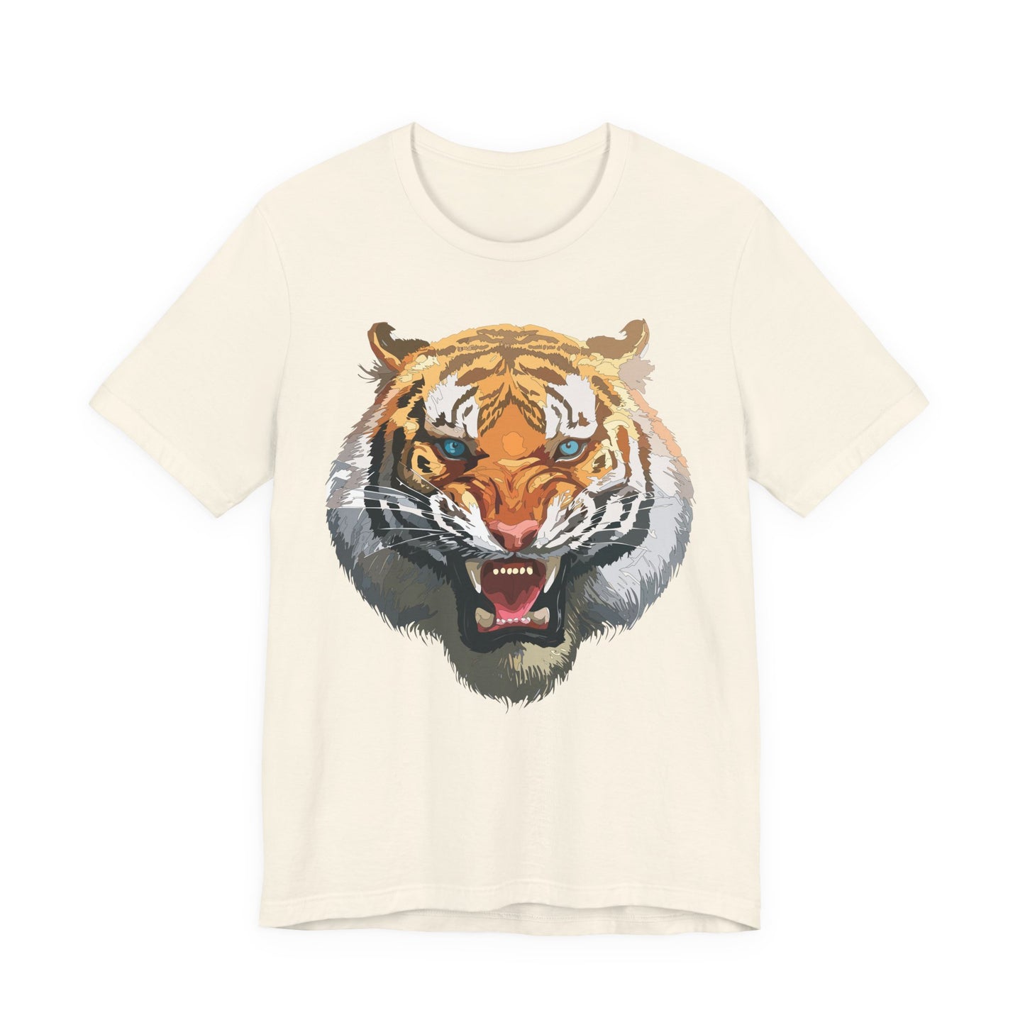 Tiger Shirt, Animal Shirt, T-Shirt with Tiger, Art Design Tee, Wild Animals Tees, Safari T-Shirt, Graphic Design Tee 15
