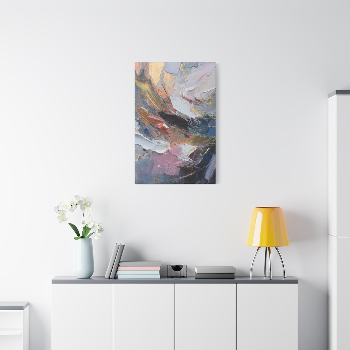 Abstract Oil Painting Print Canvas 20x24,20x30,24x30 24x32,24x36,30x40 32x48,36x48,40x60 Pine-Wood Inner Frame ABS-86