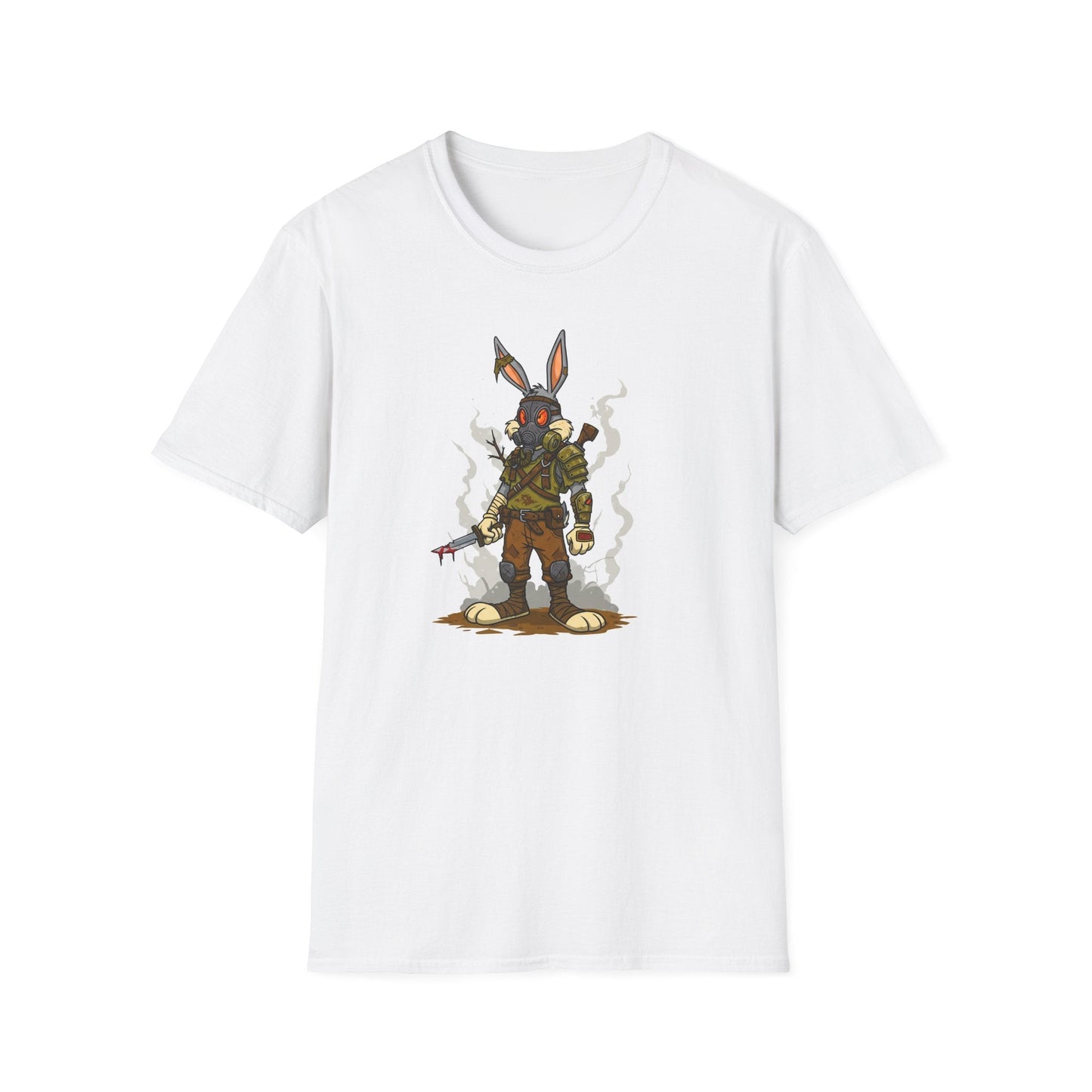 Bugs Bunny T Shirt Cartoon Graphic Tee Unisex Softstyle 64000 Gildan Premium Comfort